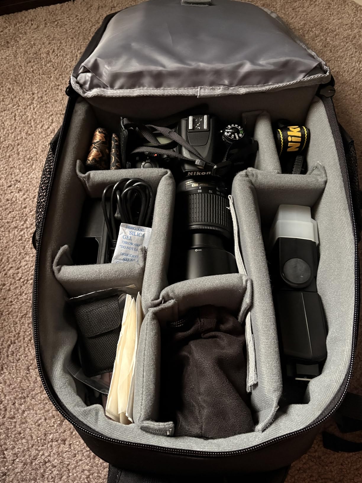 CADeN Camera Backpack Bag Professional for DSLR/SLR Mirrorless Camera Waterproof, Camera Case Compatible for Sony Canon Nikon Customer Review CADeN Camera Backpack Bag Professional for DSLR/SLR Mirrorless Camera Waterproof, Camera Case Compatible for Sony Canon Nikon - Customer Photo 1