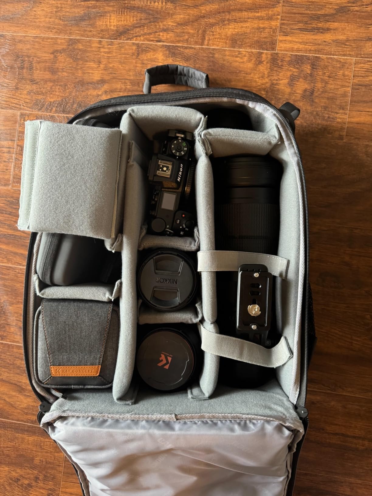 CADeN Camera Backpack Bag Professional for DSLR/SLR Mirrorless Camera Waterproof, Camera Case Compatible for Sony Canon Nikon Customer Review CADeN Camera Backpack Bag Professional for DSLR/SLR Mirrorless Camera Waterproof, Camera Case Compatible for Sony Canon Nikon - Customer Photo 4
