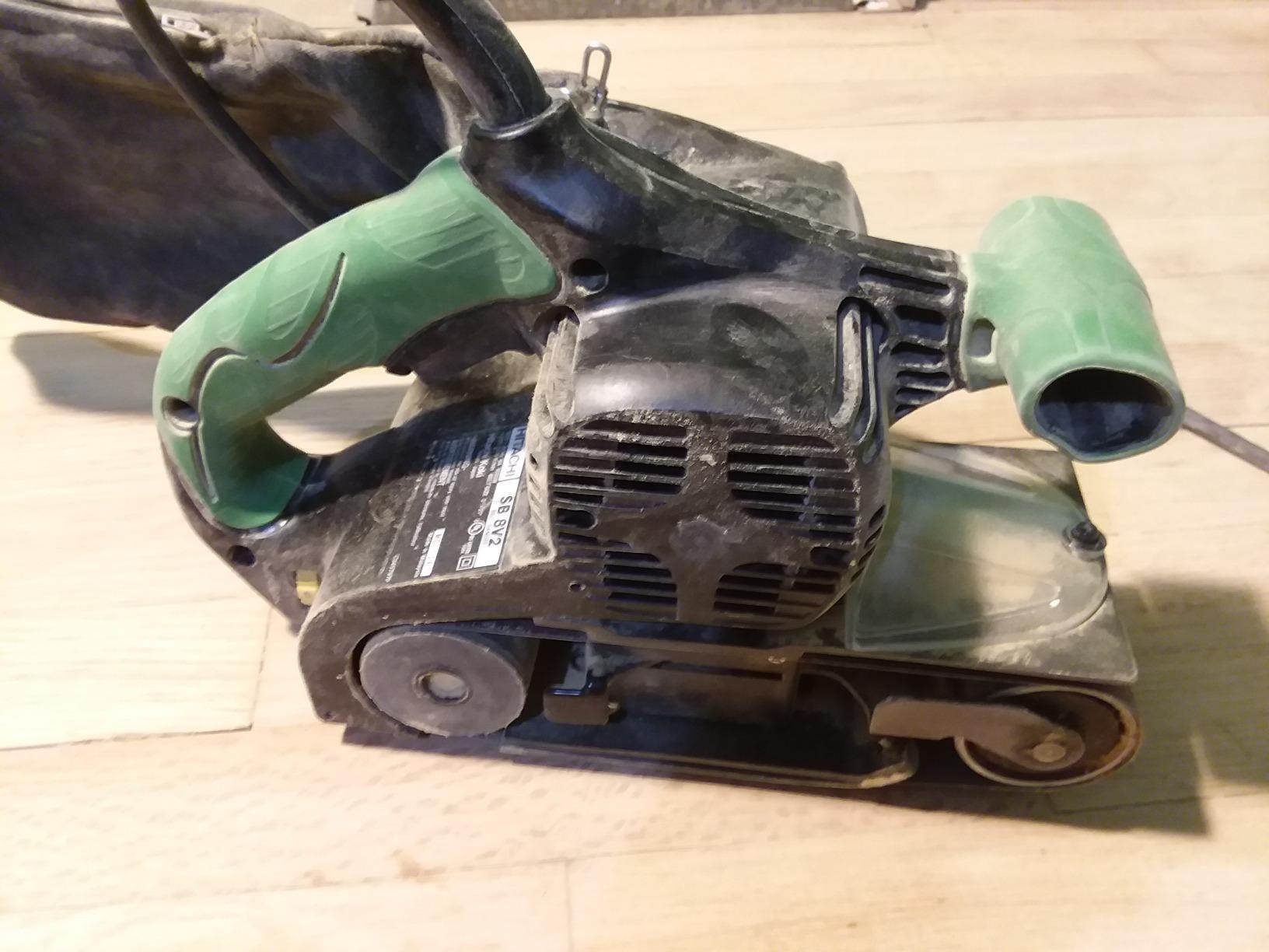 Metabo HPT Belt Sander | 3 x 21 Inch | For Woodworking | Variable Speed | 9.0 Amp Motor | Soft Grip | 5-Year Warranty | SB8V2 customer photo 1