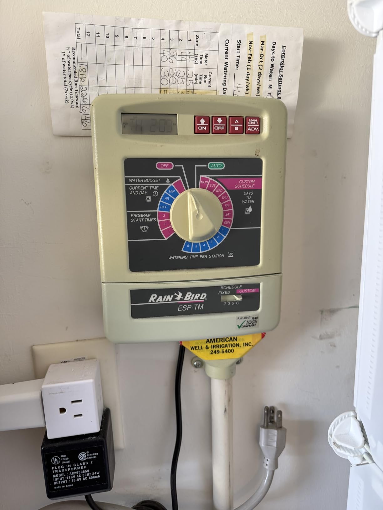 Rain Bird ST8O-2.0 Smart Indoor/Outdoor WiFi Sprinkler/Irrigation System Timer/Controller, WaterSense Certified, 8-Zone/Station, Compatible with Amazon Alexa customer photo 1