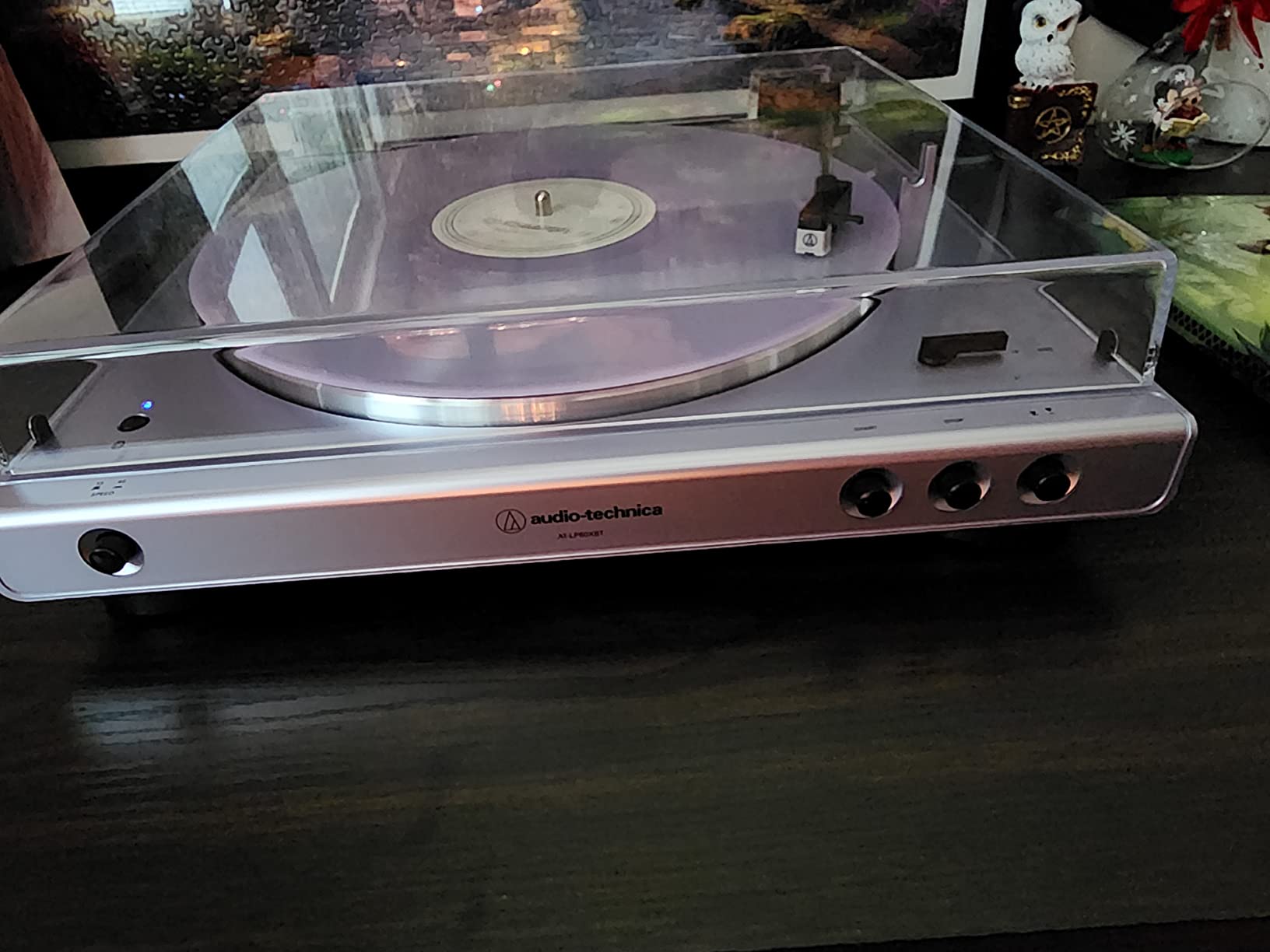 Audio-Technica AT-LP60XBT-BK Fully Automatic Wireless Belt-Drive Turntable (Black) (ATLP60XBTBK) - Customer Photo 2