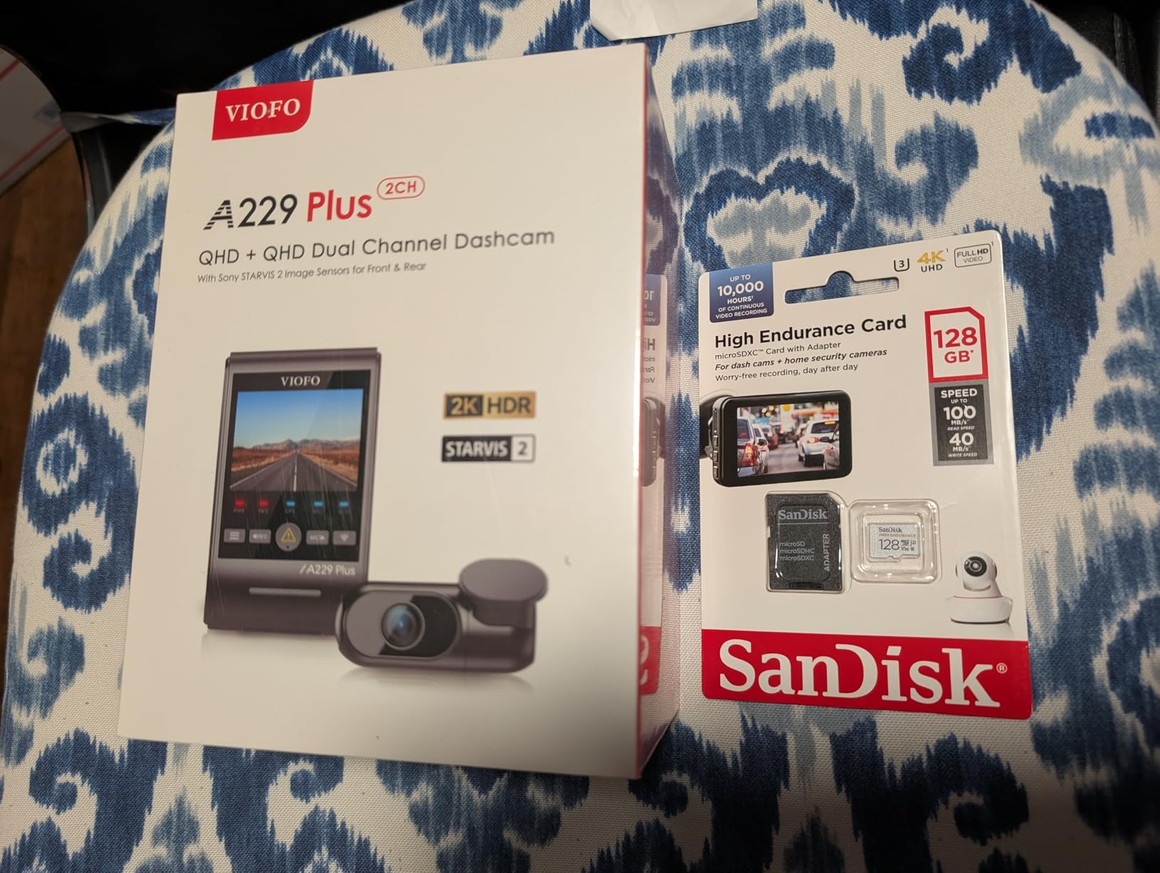 SanDisk 256GB High Endurance Video microSDXC Card with Adapter for dash cam and home monitoring systems - C10, U3, V30, 4K UHD, Micro SD Card - SDSQQNR-256G-GN6IA customer photo 1