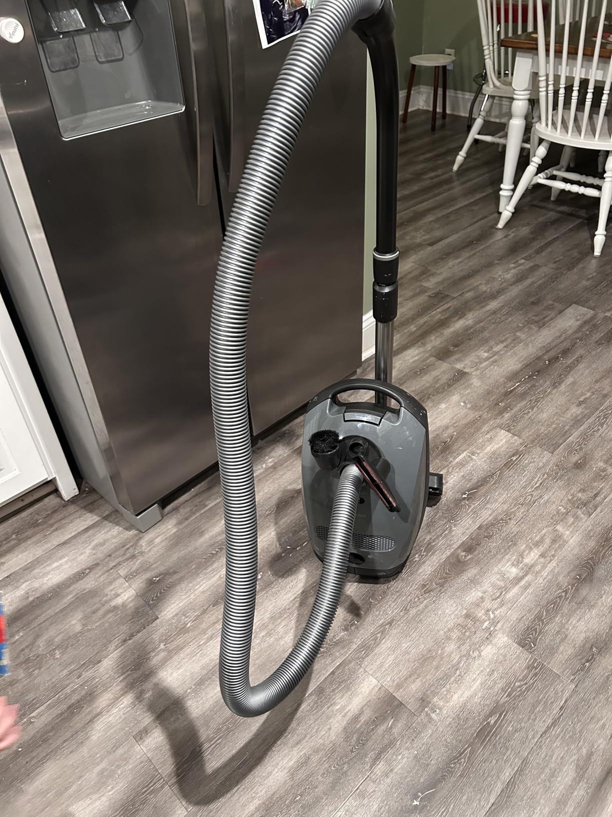 Miele Classic C1 Pure Suction Bagged Canister Vacuum, Graphite Grey - Portable, Household - Customer Photo 1