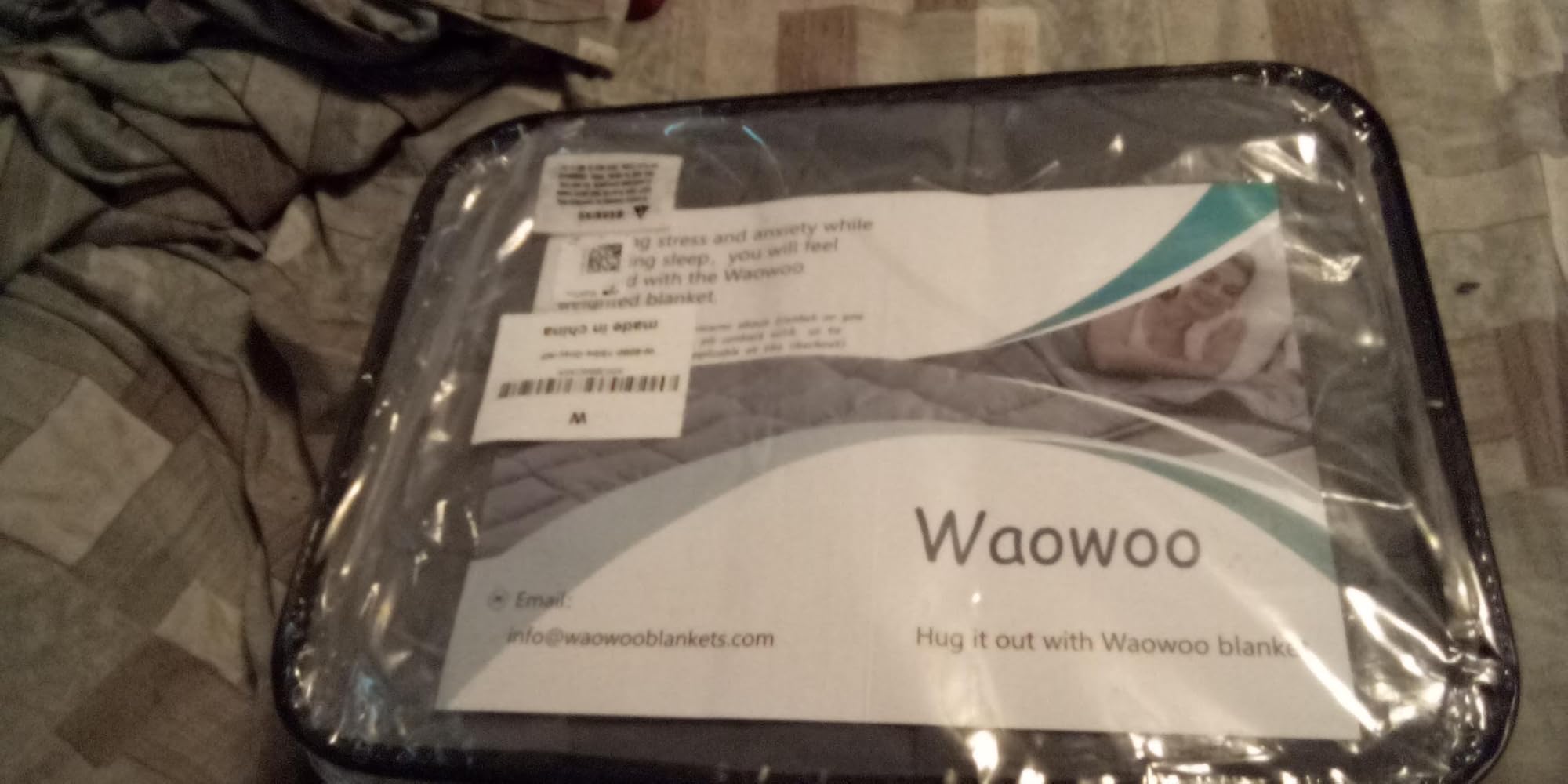 Waowoo Adult Weighted Blanket Queen Size (15lbs 60 Waowoo Adult Weighted Blanket Queen Size (15lbs 60