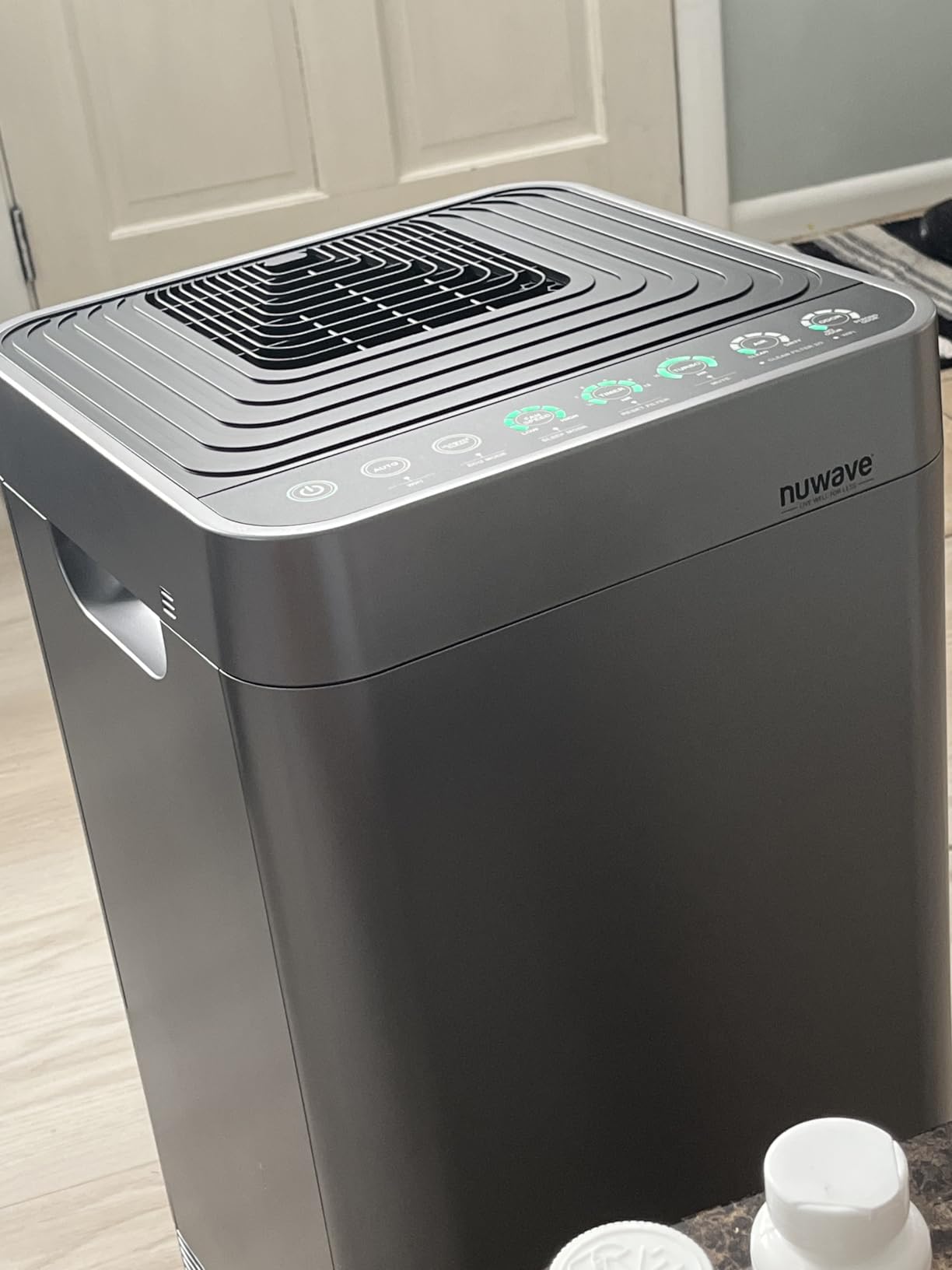 Nuwave Whole House Air Purifiers, Oxypure Smart Air Purifier with 5 Stage Tower Structure Air Filter, Air Quality & Odor Sensors, Sleep Mode for Bedroom, Remove 99.99% of Dust, Smoke, Pollen, Allergen customer photo 1