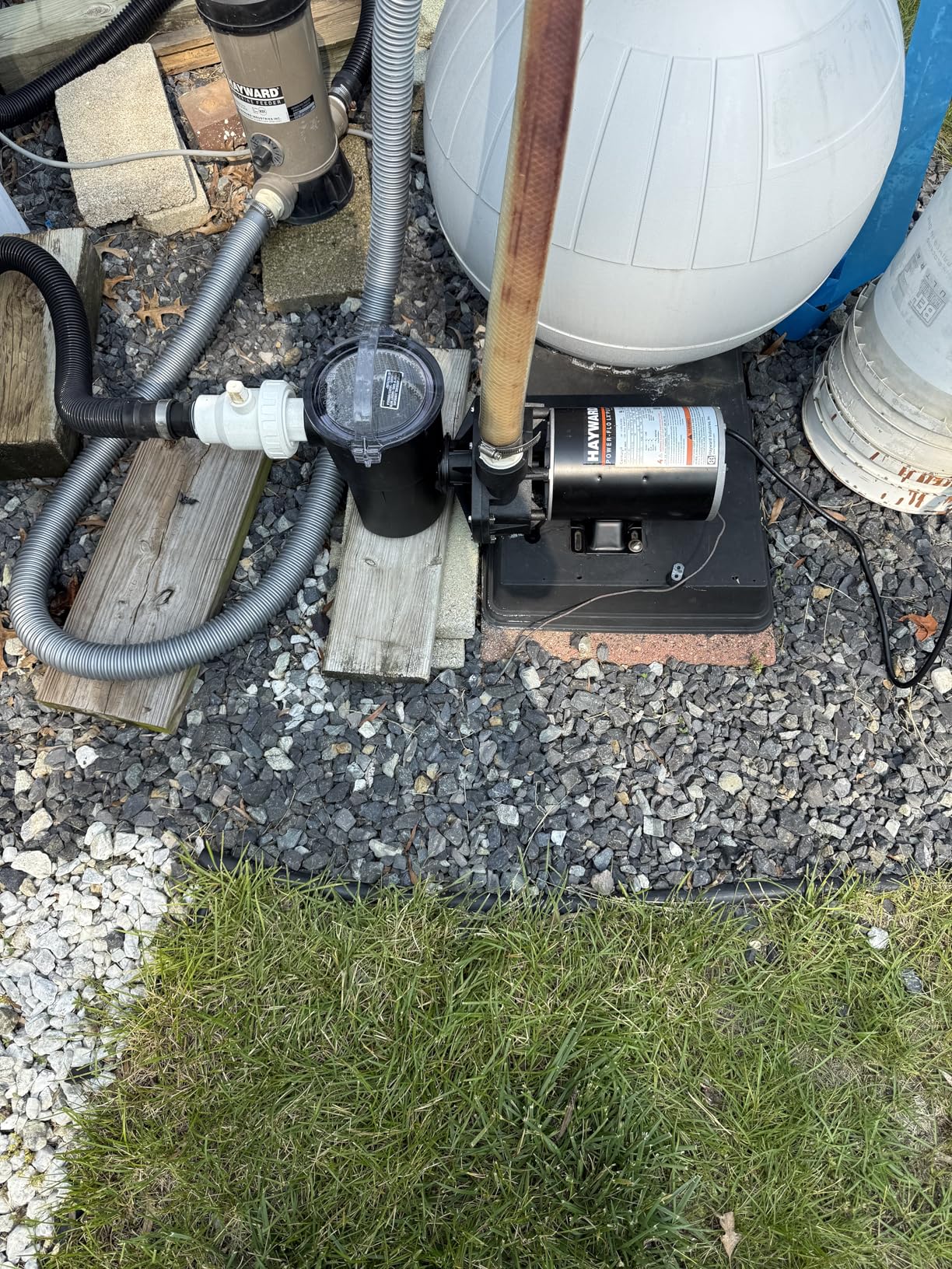 Hayward W3SP1580X15 Power Flo Pool Pump, 1.5 HP, Black Customer Review Hayward W3SP1580X15 Power Flo Pool Pump, 1.5 HP, Black - Customer Photo 1