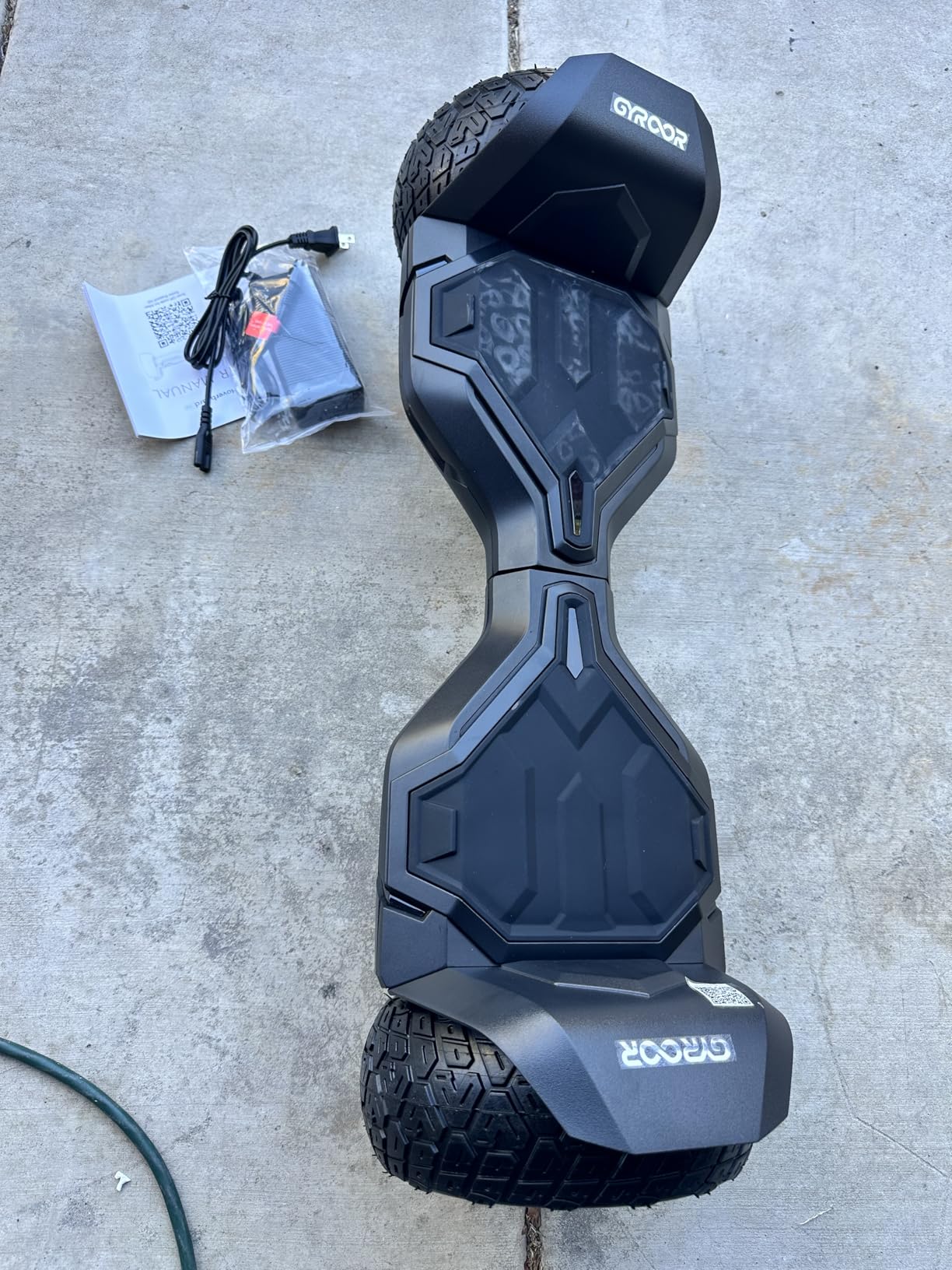 Gyroor Warrior 8.5 inch All Terrain Off Road Scooter with Bluetooth Speakers and LED Lights, UL2272 Certified Self Balancing Scooter - Customer Photo 1