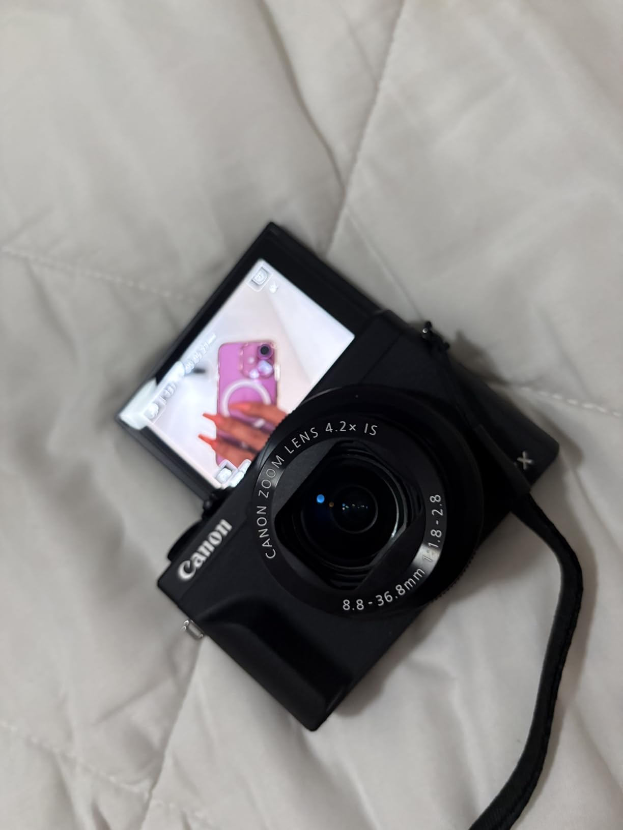 Canon PowerShot G7 X Mark III Digital Camera (Black) - Customer Photo 2