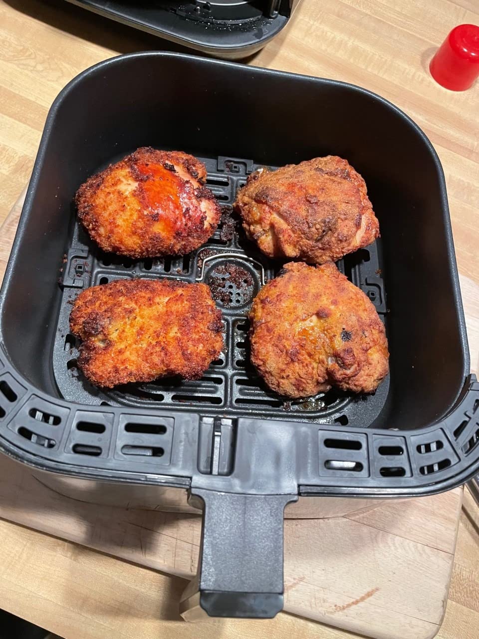 Instant Pot 10QT Air Fryer, 7-in-1 Functions with EvenCrisp Technology that Crisps, Broils, Bakes, Roasts, Dehydrates, Reheats & Rotisseries, Includes over 100 In-App Recipes, Stainless Steel Customer Review Instant Pot 10QT Air Fryer, 7-in-1 Functions with EvenCrisp Technology that Crisps, Broils, Bakes, Roasts, Dehydrates, Reheats & Rotisseries, Includes over 100 In-App Recipes, Stainless Steel - Customer Photo 3