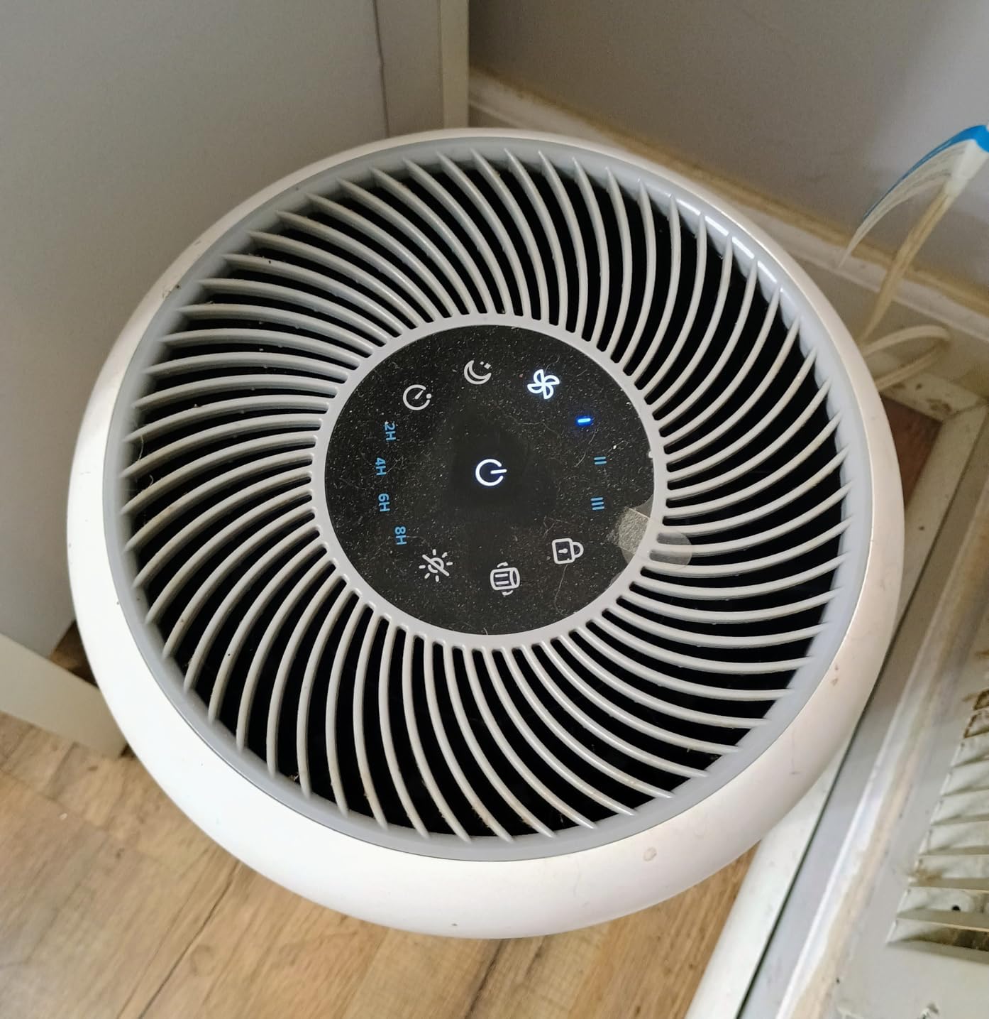 LEVOIT Air Purifier for Home Allergies Pet Hair in Bedroom, Covers Up to 1073 ft² by 56W High Torque Motor, AHAM VERIFIDE, 3-in-1 Filter with HEPA Sleep Mode, Remove Dust Smoke Odor, Core300-P, White Customer Review LEVOIT Air Purifier for Home Allergies Pet Hair in Bedroom, Covers Up to 1073 ft² by 56W High Torque Motor, AHAM VERIFIDE, 3-in-1 Filter with HEPA Sleep Mode, Remove Dust Smoke Odor, Core300-P, White - Customer Photo 2