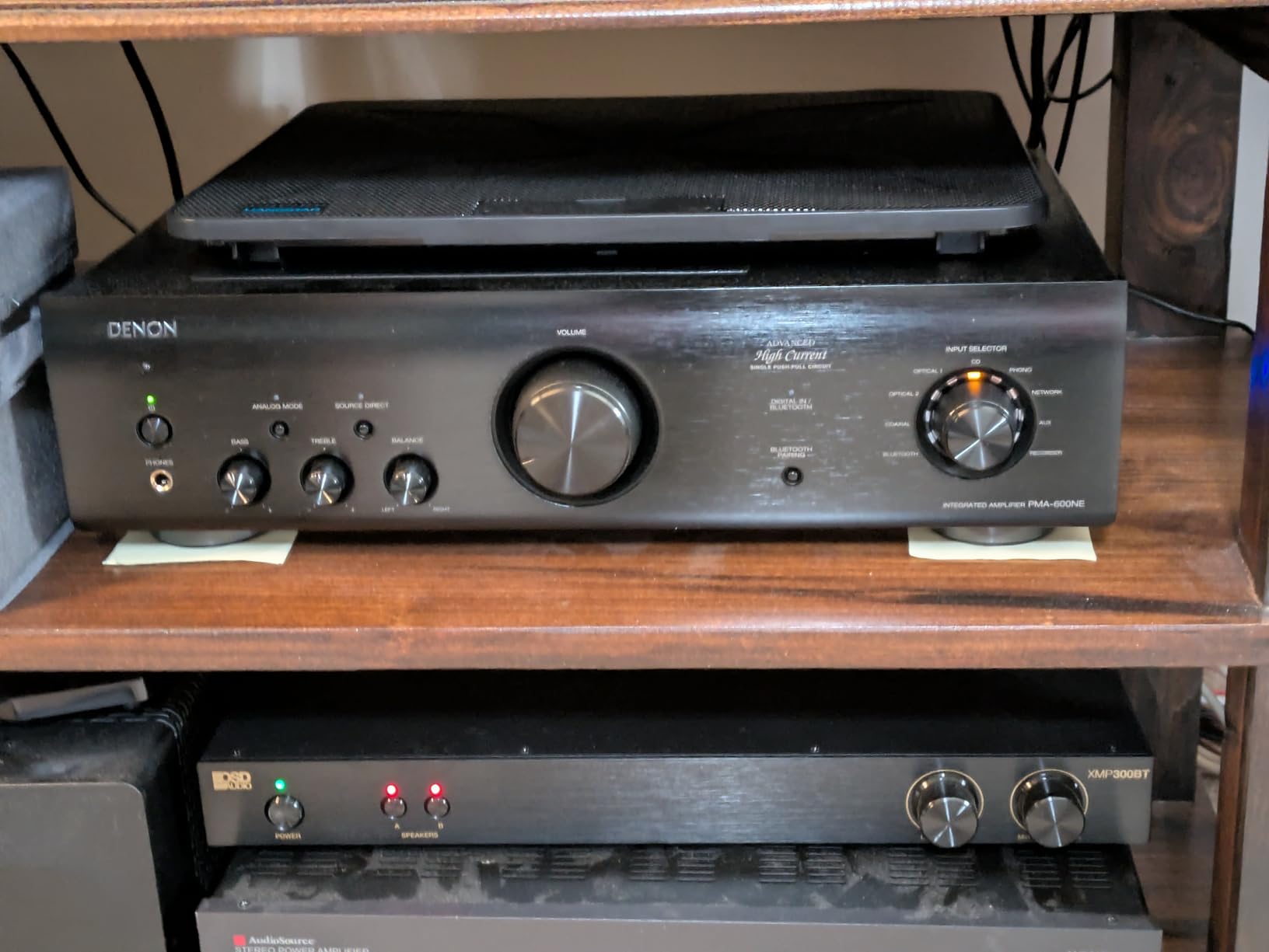 Denon PMA-600NE Bluetooth Stereo Amplifier | 2 Channel Amplifier Home Audio | Integrated Amp | 70W x 2 | Built-in DAC & Phono Pre-Amp | Analog Mode | Advanced Ultra High Current Power Customer Review Denon PMA-600NE Bluetooth Stereo Amplifier | 2 Channel Amplifier Home Audio | Integrated Amp | 70W x 2 | Built-in DAC & Phono Pre-Amp | Analog Mode | Advanced Ultra High Current Power - Customer Photo 1