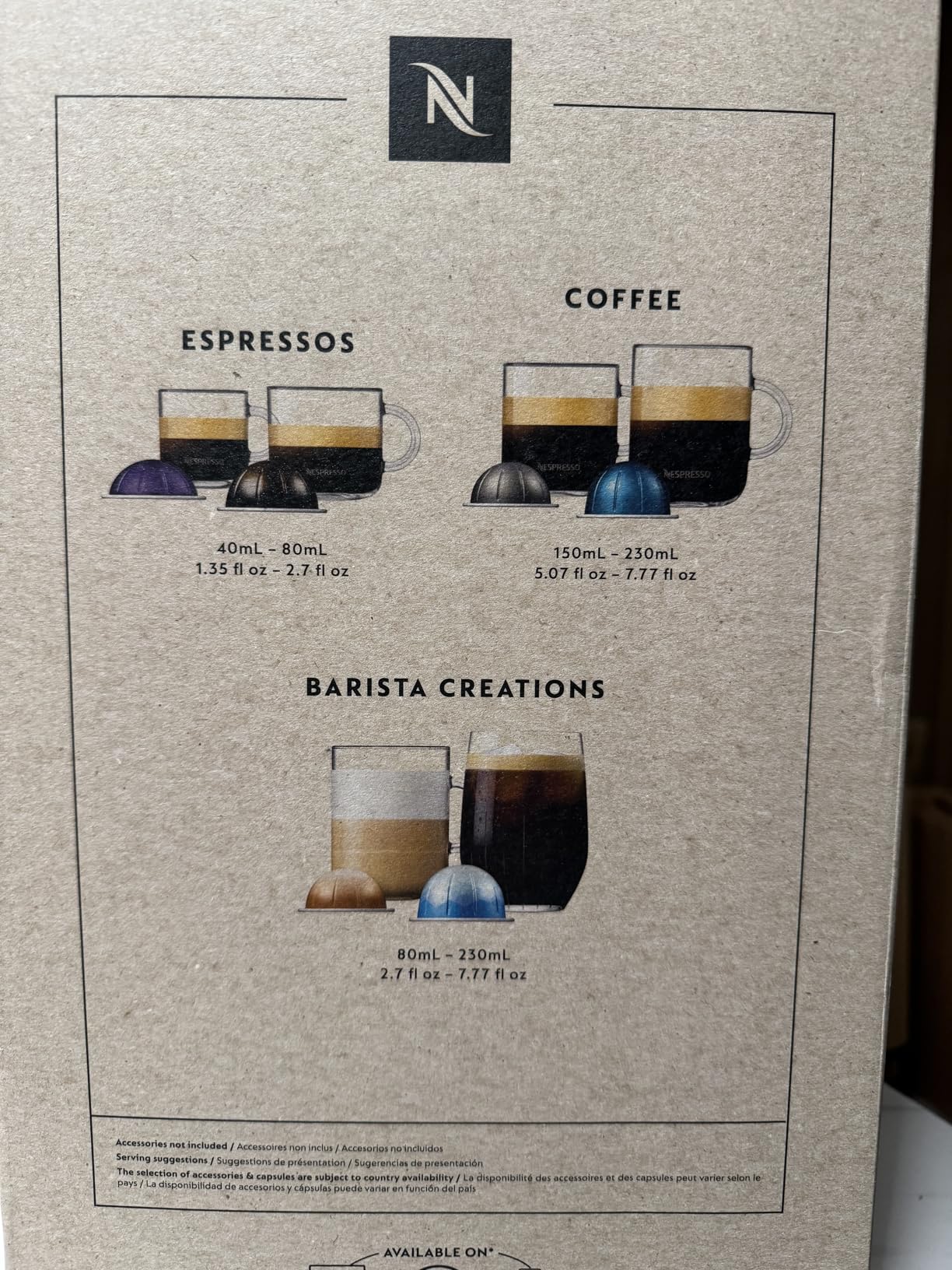 Nespresso VertuoPlus Coffee and Espresso Machine by De'Longhi with Milk Frother, Ink Black Customer Review Nespresso VertuoPlus Coffee and Espresso Machine by De'Longhi with Milk Frother, Ink Black - Customer Photo 2