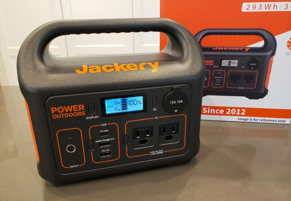 Jackery Portable Power Station Explorer 300, 293Wh Backup Lithium Battery, Solar Generator for Outdoors Camping Travel Hunting Blackout (Solar Panel Optional) Customer Review Jackery Portable Power Station Explorer 300, 293Wh Backup Lithium Battery, Solar Generator for Outdoors Camping Travel Hunting Blackout (Solar Panel Optional) - Customer Photo 1