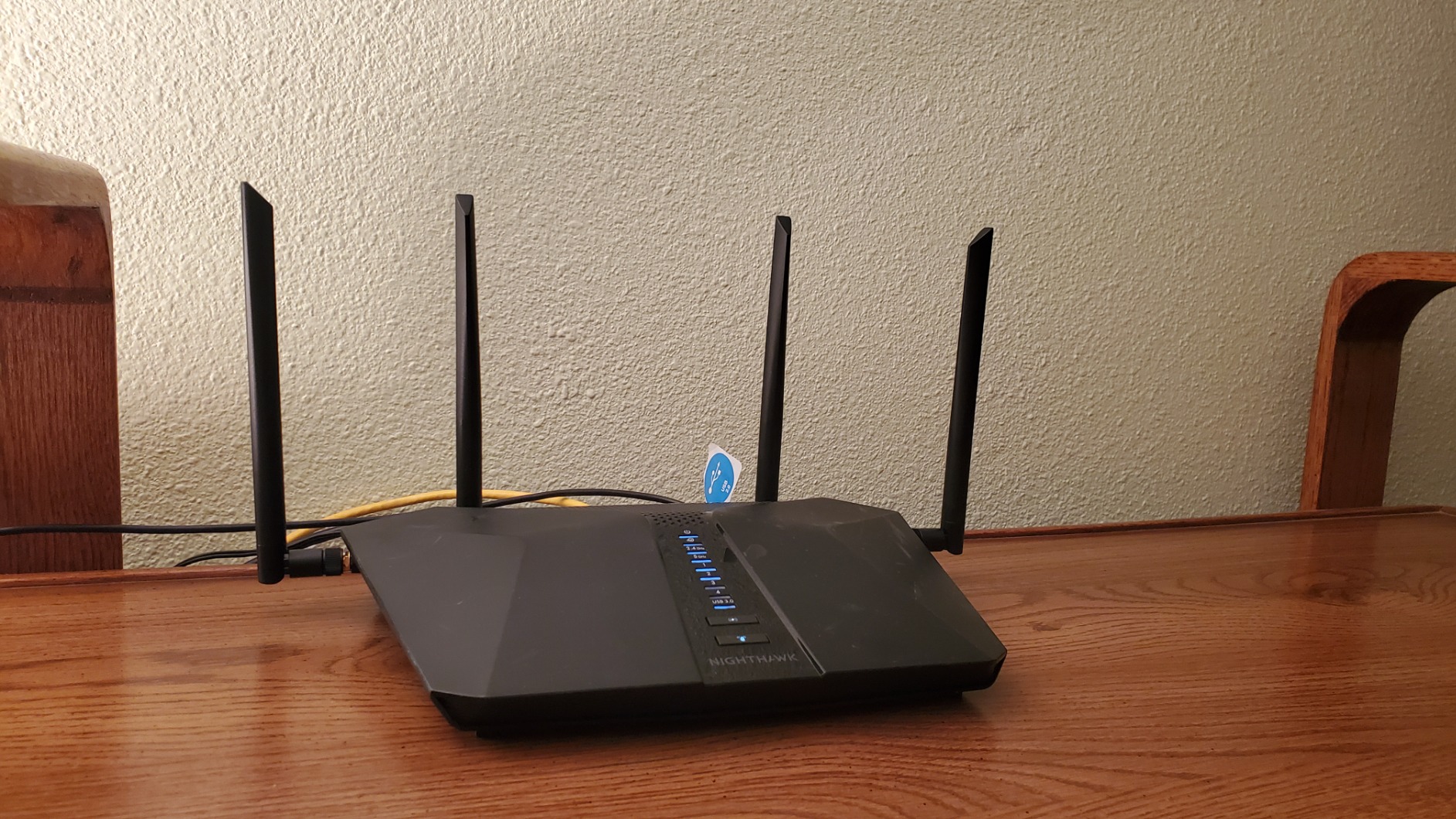 NETGEAR Nighthawk 6-Stream AX5400 WiFi 6 Router (RAX50) - AX5400 Dual Band Wireless Speed (Up to 5.4 Gbps) | 2,500 sq. ft. Coverage Customer Review NETGEAR Nighthawk 6-Stream AX5400 WiFi 6 Router (RAX50) - AX5400 Dual Band Wireless Speed (Up to 5.4 Gbps) | 2,500 sq. ft. Coverage - Customer Photo 2