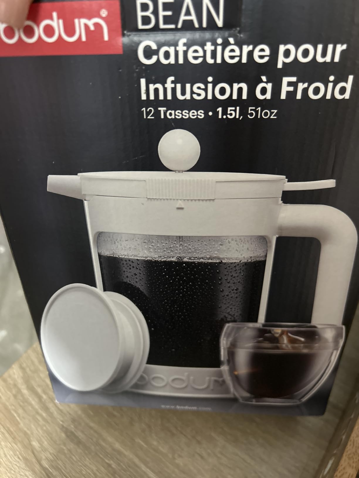 Bodum 51oz Cold Brew Coffee Maker, Black - Made in Portugal Customer Review Bodum 51oz Cold Brew Coffee Maker, Black - Made in Portugal - Customer Photo 1