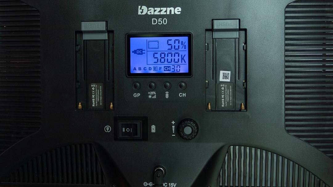 Dazzne D50 LED Video Light Panel Lights 15.4 Dazzne D50 LED Video Light Panel Lights 15.4