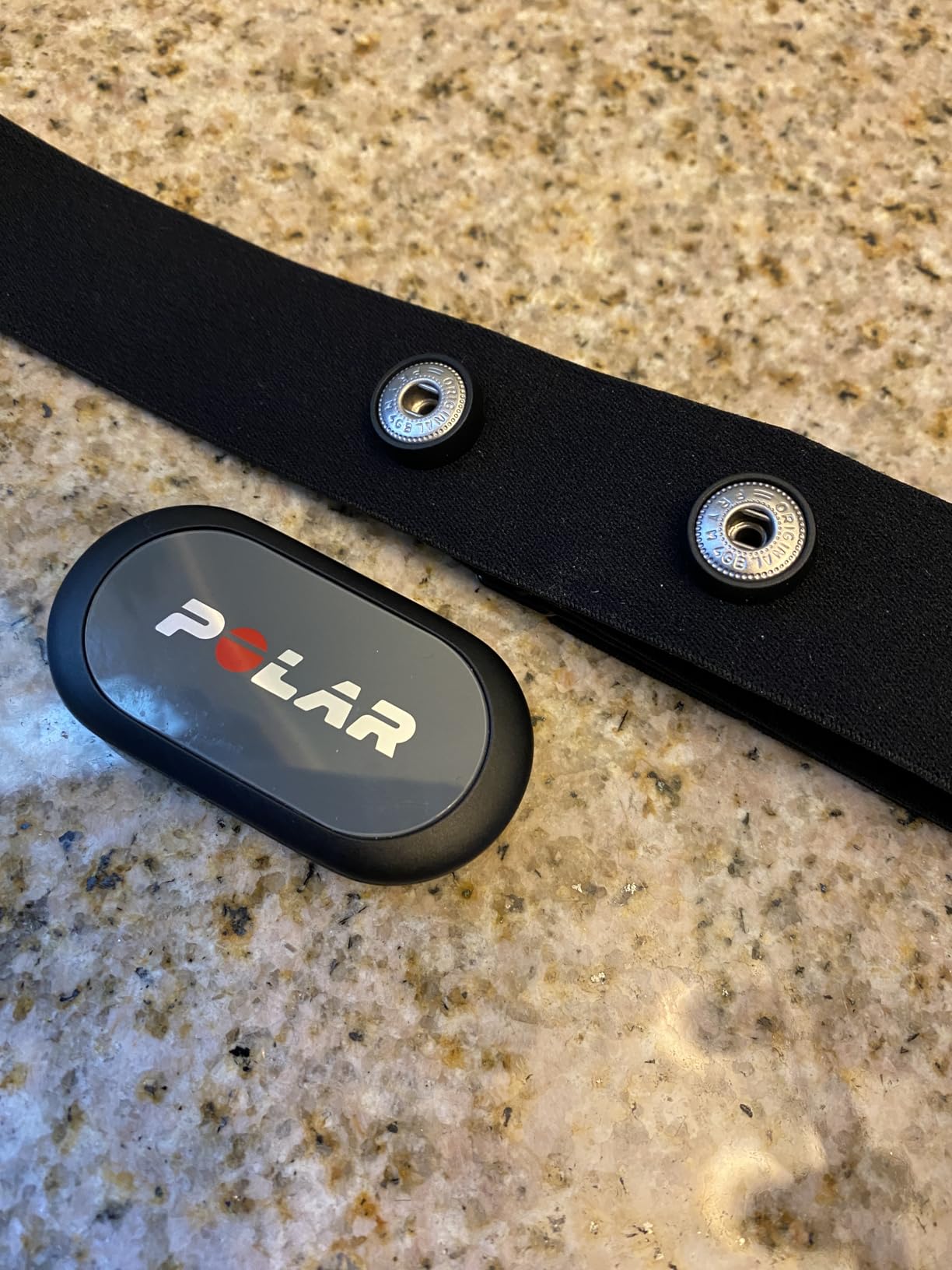 Polar H9 Heart Rate Sensor – ANT + / Bluetooth - Waterproof HR Monitor with Soft Chest Strap, M-XXL - Customer Photo 5