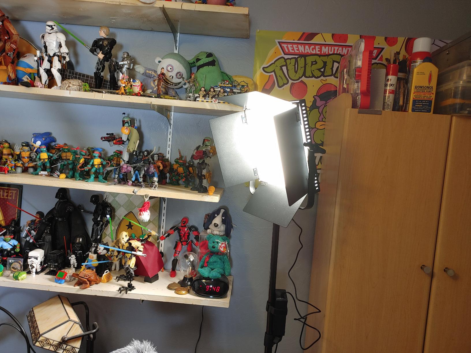 Pixel K80 Photography Lighting with APP Control, 2600K-10000K CRI 97+ RGB Led Video Light Panel, 9 Applicable Scenes Lighting for Studio/Gaming/Streaming/YouTube/Videography/Film/Video Recording Customer Review Pixel K80 Photography Lighting with APP Control, 2600K-10000K CRI 97+ RGB Led Video Light Panel, 9 Applicable Scenes Lighting for Studio/Gaming/Streaming/YouTube/Videography/Film/Video Recording - Customer Photo 2