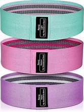 Renoj Resistance Bands for Working Out: 3-Set Professional Exercise Bands for Pilates, Yoga, Home Gym, Booty, Leg Training | Heavy/Medium/Light Fabric Loops for Women Men Customer Review Renoj Resistance Bands for Working Out: 3-Set Professional Exercise Bands for Pilates, Yoga, Home Gym, Booty, Leg Training | Heavy/Medium/Light Fabric Loops for Women Men - Customer Photo 1