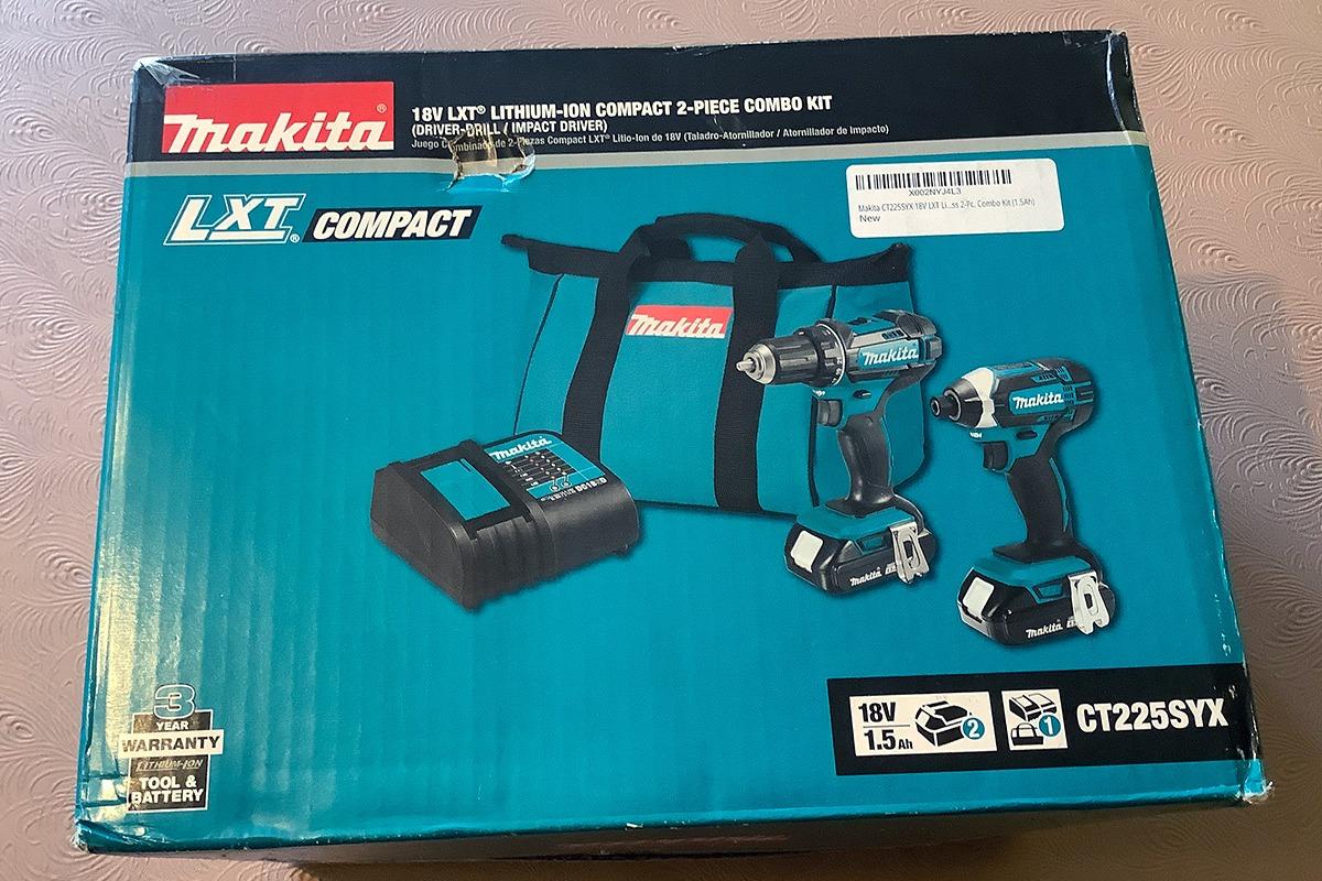 Makita CT225SYX 18V LXT Lithium-Ion Compact Cordless 2-Pc. Combo Kit (1.5Ah) Customer Review Makita CT225SYX 18V LXT Lithium-Ion Compact Cordless 2-Pc. Combo Kit (1.5Ah) - Customer Photo 5