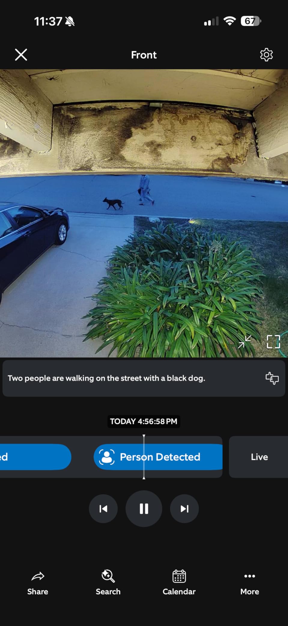 Ring Floodlight Cam Wired Plus (newest model), Outdoor home or business security with motion-activated 1080p HD video and floodlights, White Customer Review Ring Floodlight Cam Wired Plus (newest model), Outdoor home or business security with motion-activated 1080p HD video and floodlights, White - Customer Photo 2