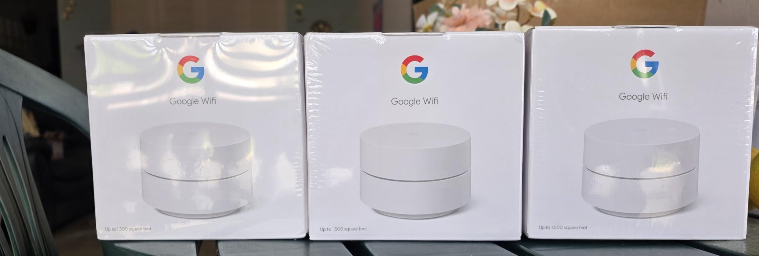 Google Wifi - AC1200 - Mesh WiFi System - Wifi Router - 1500 Sq Ft Coverage - 1 pack - Customer Photo 1