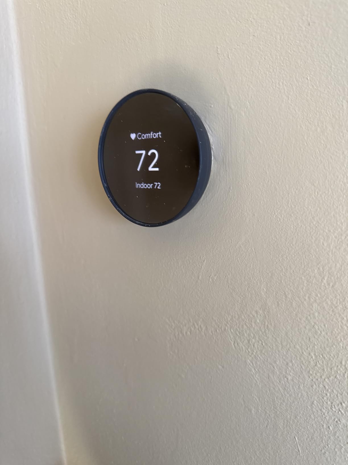 Google Nest Thermostat - Smart Thermostat for Home - Programmable Wifi Thermostat - Charcoal customer photo 2