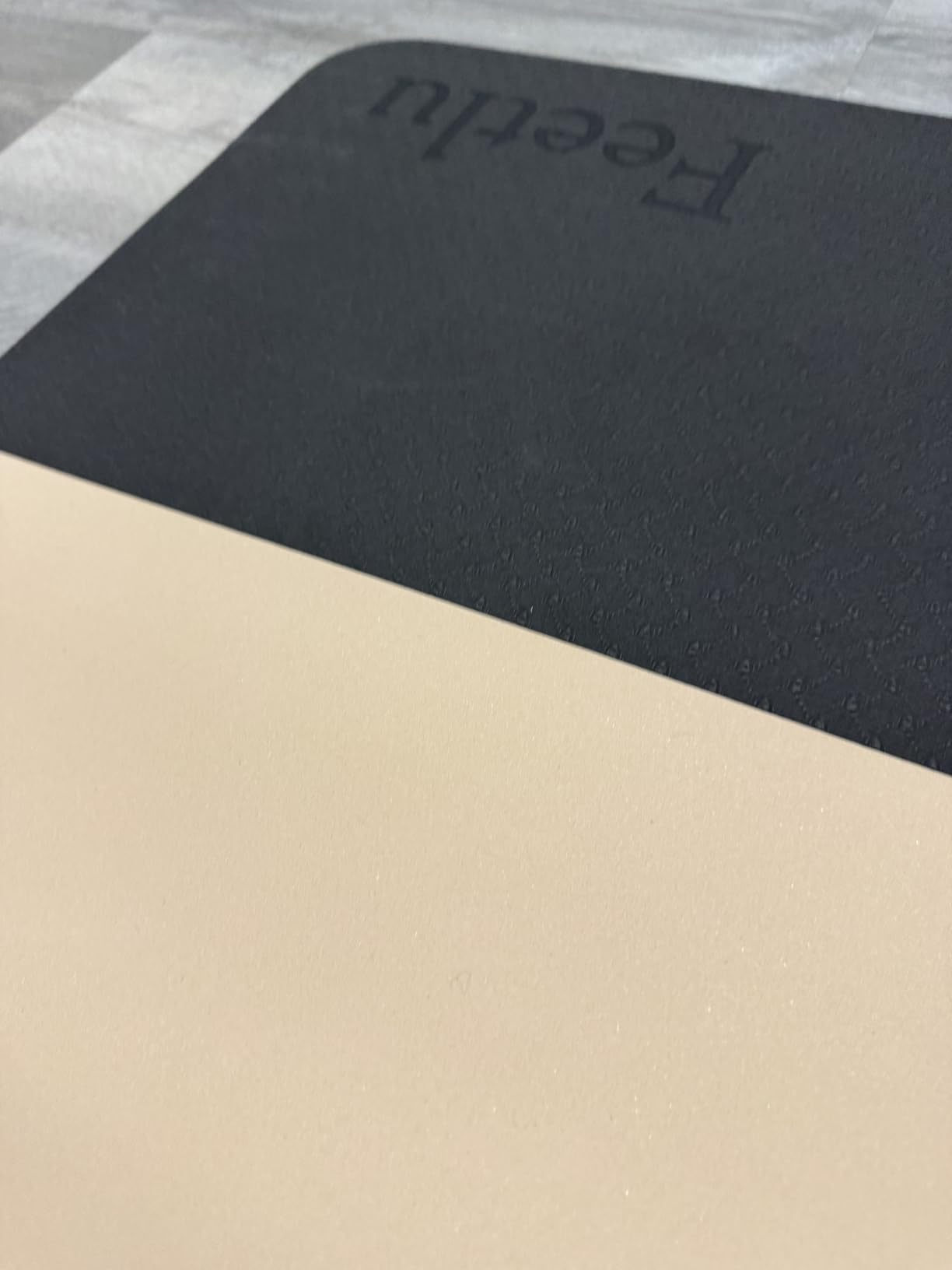 Extra Thick Exercise Yoga Mat with Strap - 2/5 Inch (10MM), Non-Slip Workout Mat for Yoga, Pilates, and Floor Exercises Customer Review Extra Thick Exercise Yoga Mat with Strap - 2/5 Inch (10MM), Non-Slip Workout Mat for Yoga, Pilates, and Floor Exercises - Customer Photo 1