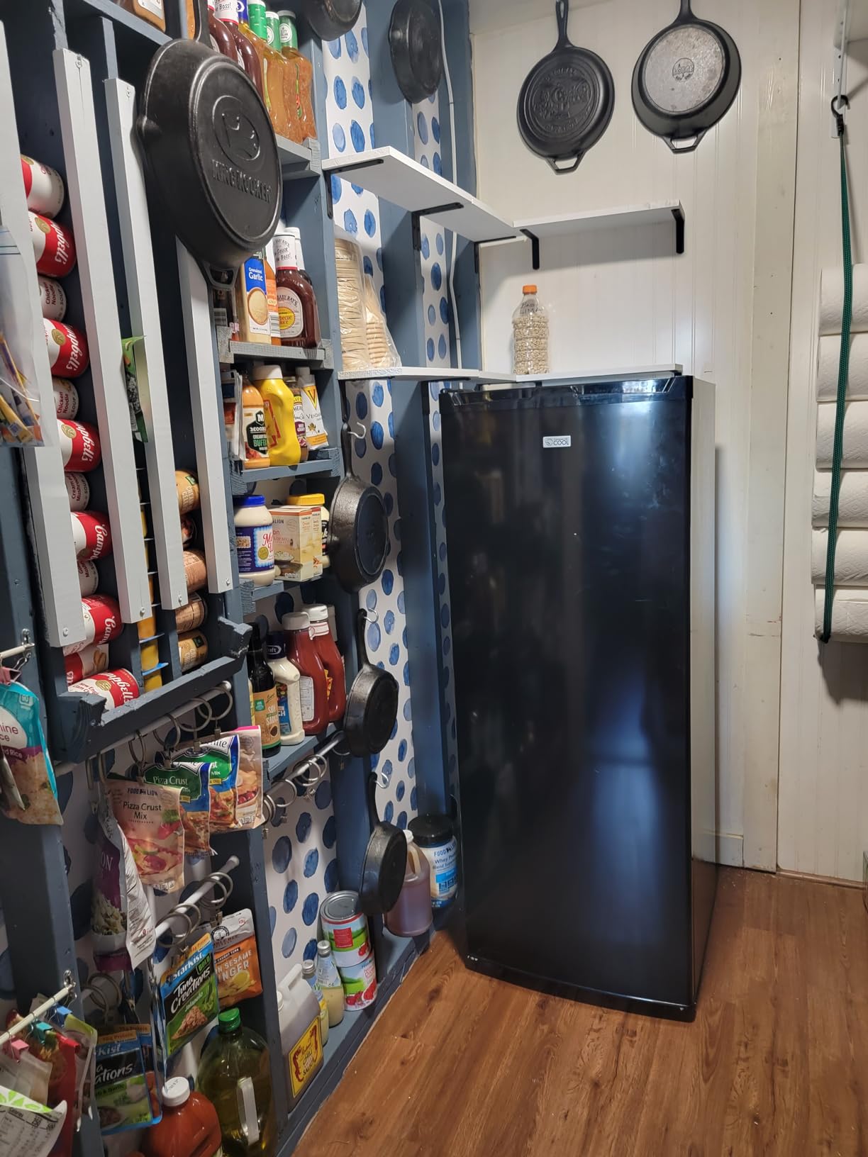 Commercial Cool Upright Freezer, Stand Up Freezer 6 Cu Ft with Reversible Door, Black Customer Review Commercial Cool Upright Freezer, Stand Up Freezer 6 Cu Ft with Reversible Door, Black - Customer Photo 2