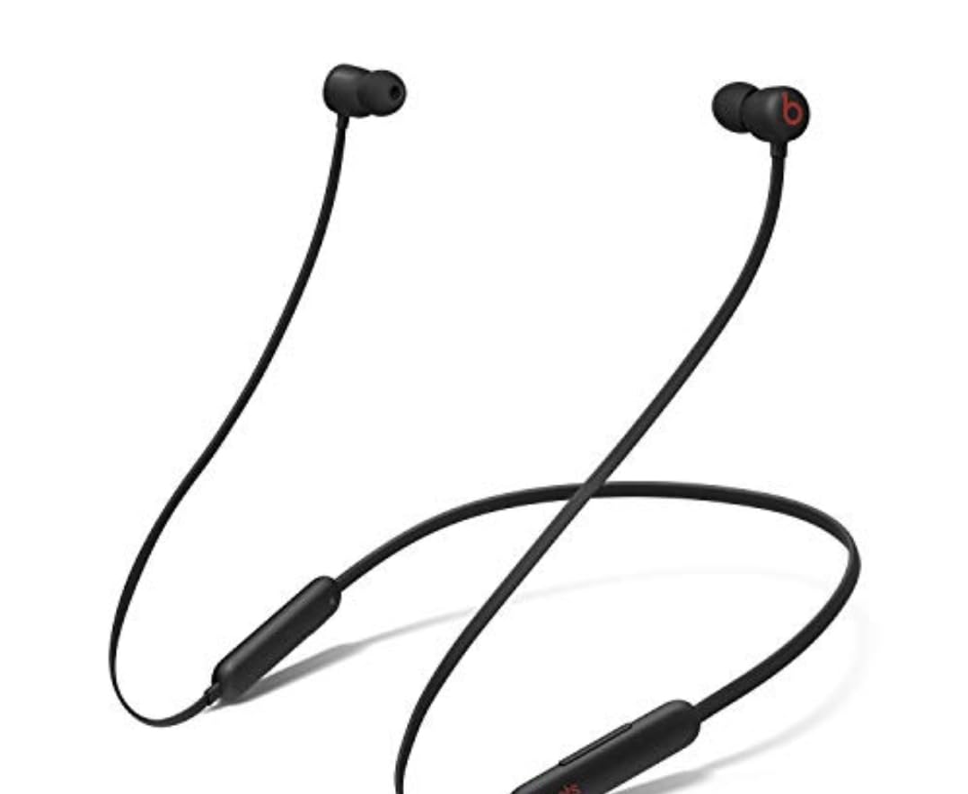 Beats Flex Wireless Earbuds - Apple W1 Headphone Chip, Magnetic Earphones, Class 1 Bluetooth, 12 Hours of Listening Time, Built-in Microphone - Black customer photo 1