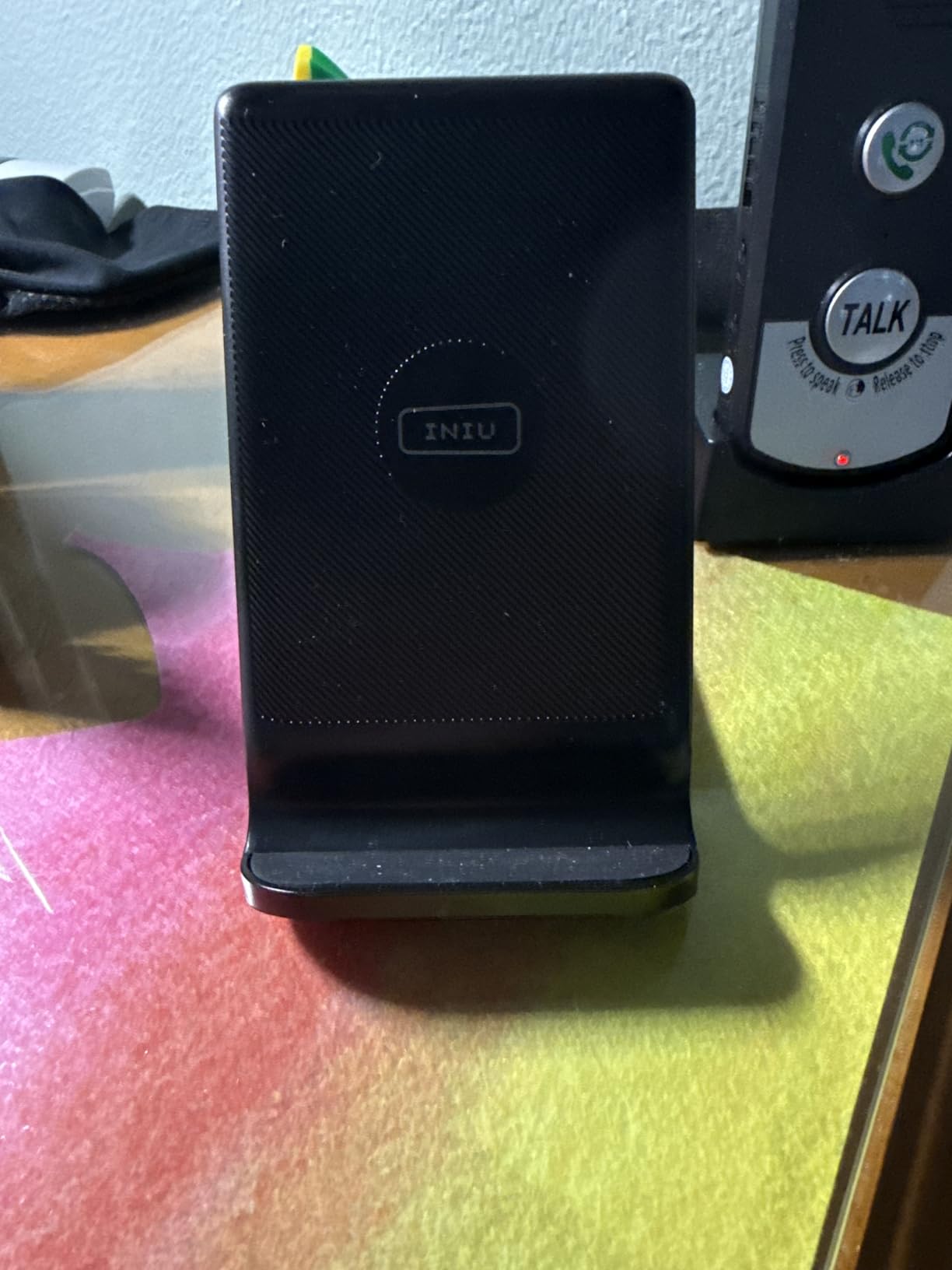 INIU Wireless Charger, 15W Fast Qi Certified Wireless Charging Station with Sleep-Friendly Adaptive Light Compatible with iPhone 17 16 15 14 13 12 Pro Max Samsung Galaxy S25 S24 S23 Note 20 Google etc Customer Review INIU Wireless Charger, 15W Fast Qi Certified Wireless Charging Station with Sleep-Friendly Adaptive Light Compatible with iPhone 17 16 15 14 13 12 Pro Max Samsung Galaxy S25 S24 S23 Note 20 Google etc - Customer Photo 3