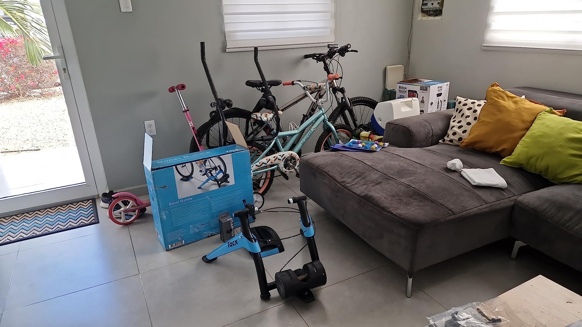 Garmin Tacx Boost Trainer, Indoor Bike Trainer Customer Review Garmin Tacx Boost Trainer, Indoor Bike Trainer - Customer Photo 1