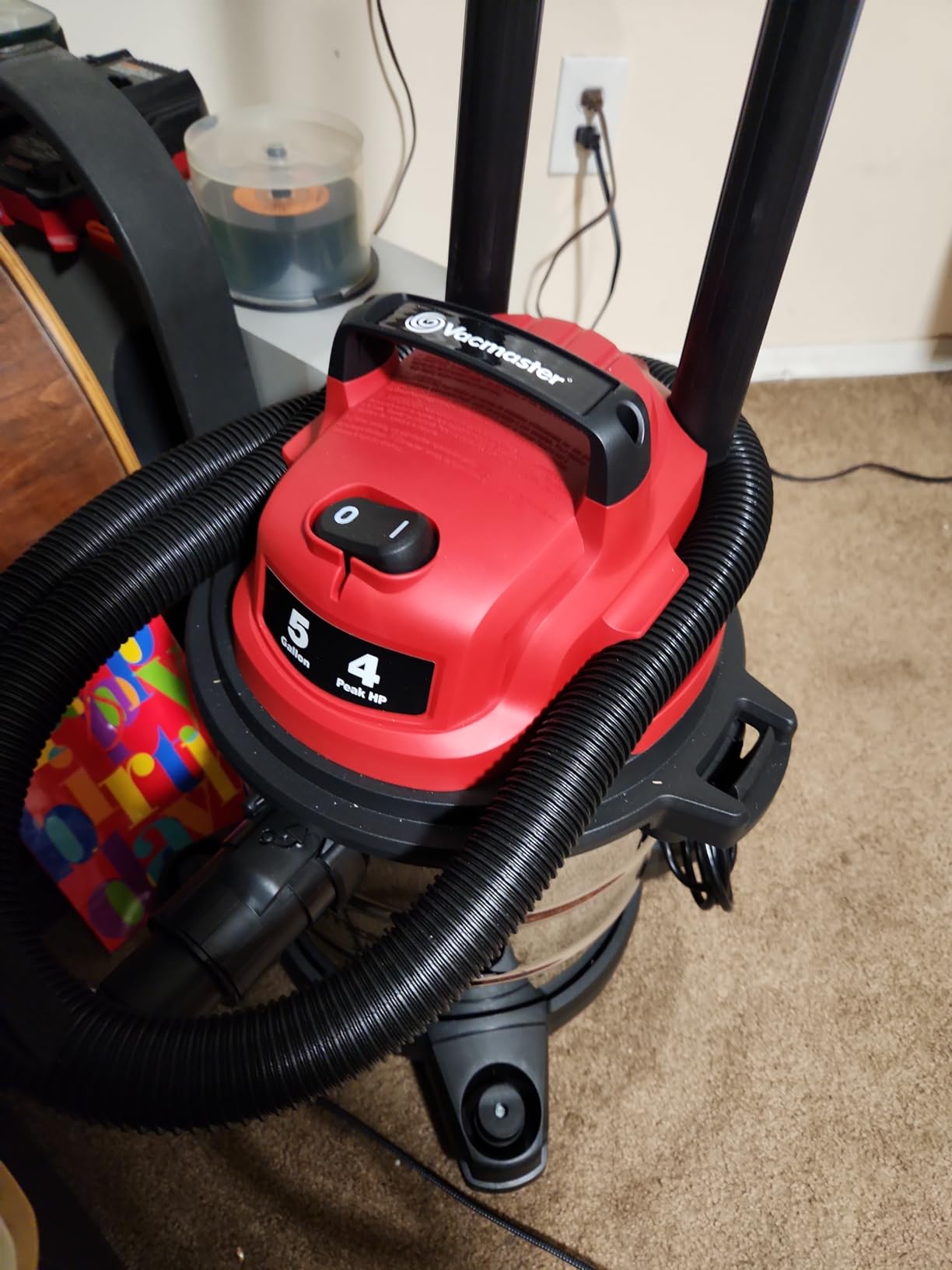 Vacmaster 5-Gallon* 4 Peak HP Stainless Steel Wet/Dry Vacuum - VOC508S 1101 customer photo 2