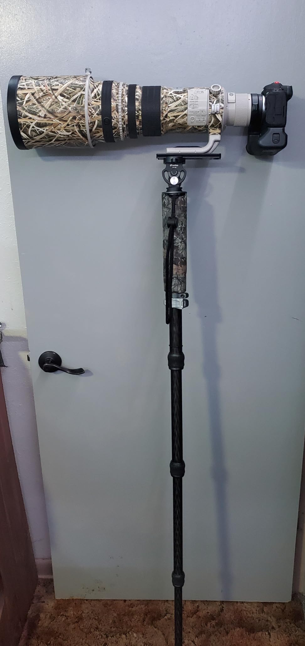 Benro Carbon Fiber Monopod – 6-Section Lightweight Travel Monopod with Twist Locks, Folding Base, Quick Height Adjustment, and High Load Capacity for DSLR, Mirrorless & Video Cameras (MSD46C) Customer Review Benro Carbon Fiber Monopod – 6-Section Lightweight Travel Monopod with Twist Locks, Folding Base, Quick Height Adjustment, and High Load Capacity for DSLR, Mirrorless & Video Cameras (MSD46C) - Customer Photo 1