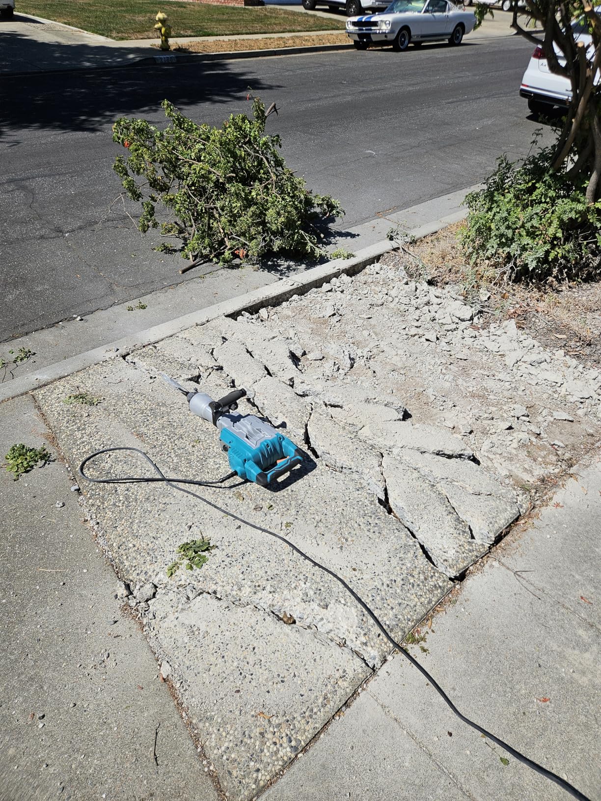 Berserker 1700W 30-Pound Demolition Jack Hammer with 1-3/16