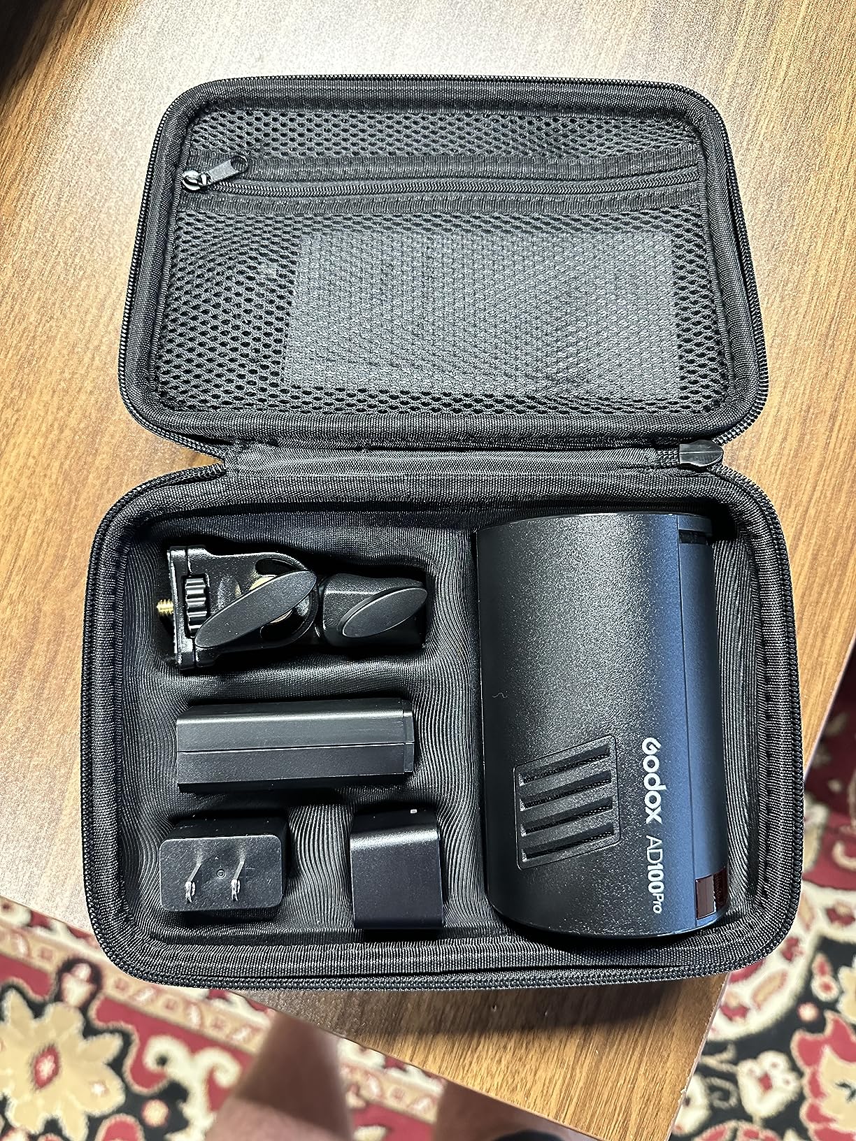 GODOX AD100Pro Pocket Studio Flash Light Photography Light OLED Screen 5800K 1/8000s Sync TTL/Multi/M Flash Built-in 2.4G Wilreless X System 5 Groups 32 Channels with Rechargeable 2600mAh Battery Customer Review GODOX AD100Pro Pocket Studio Flash Light Photography Light OLED Screen 5800K 1/8000s Sync TTL/Multi/M Flash Built-in 2.4G Wilreless X System 5 Groups 32 Channels with Rechargeable 2600mAh Battery - Customer Photo 2
