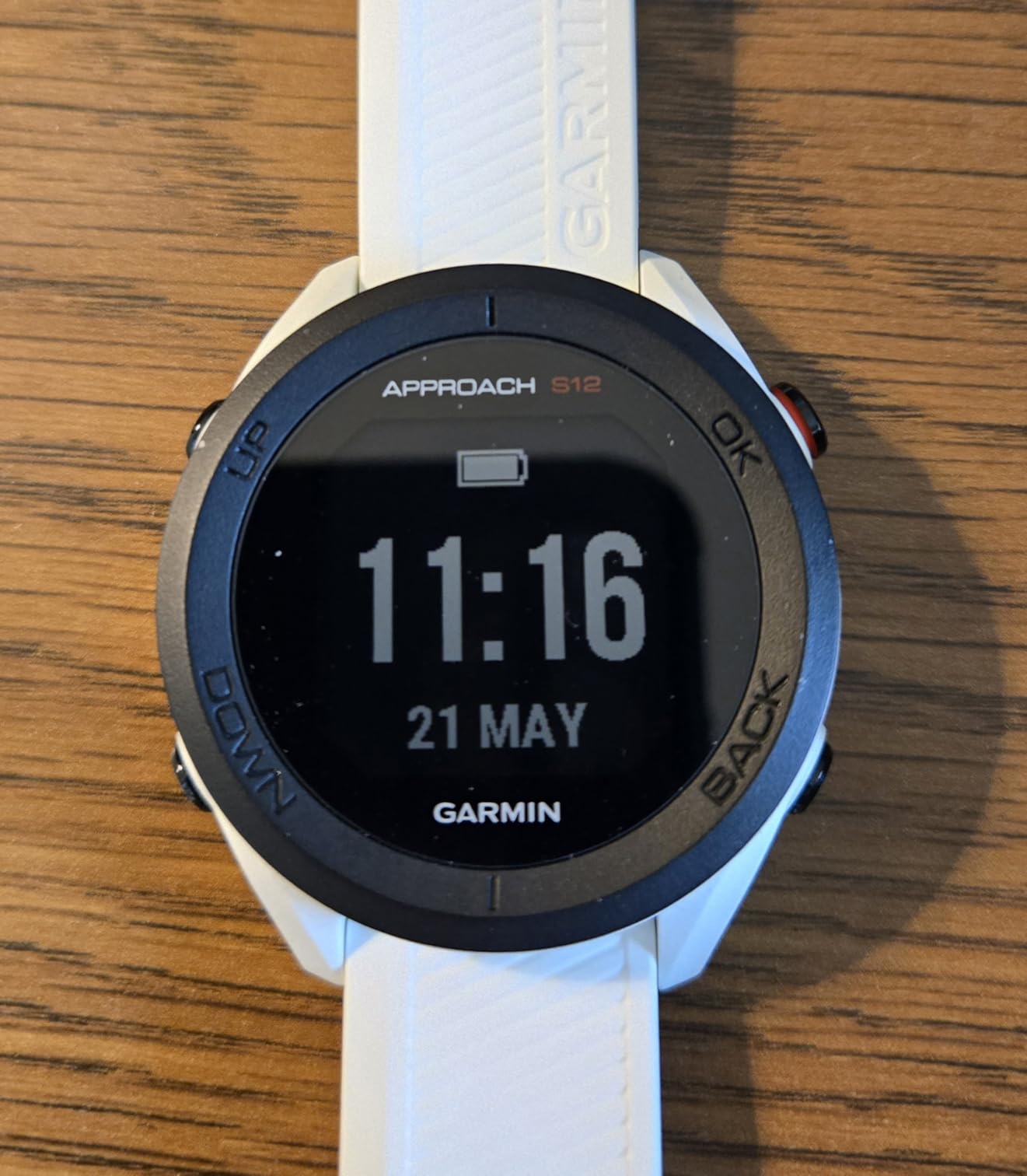 Garmin Approach S12, Easy-to-Use GPS Golf Watch, 42k+ Preloaded Courses, Black, 010-02472-00 Customer Review Garmin Approach S12, Easy-to-Use GPS Golf Watch, 42k+ Preloaded Courses, Black, 010-02472-00 - Customer Photo 1