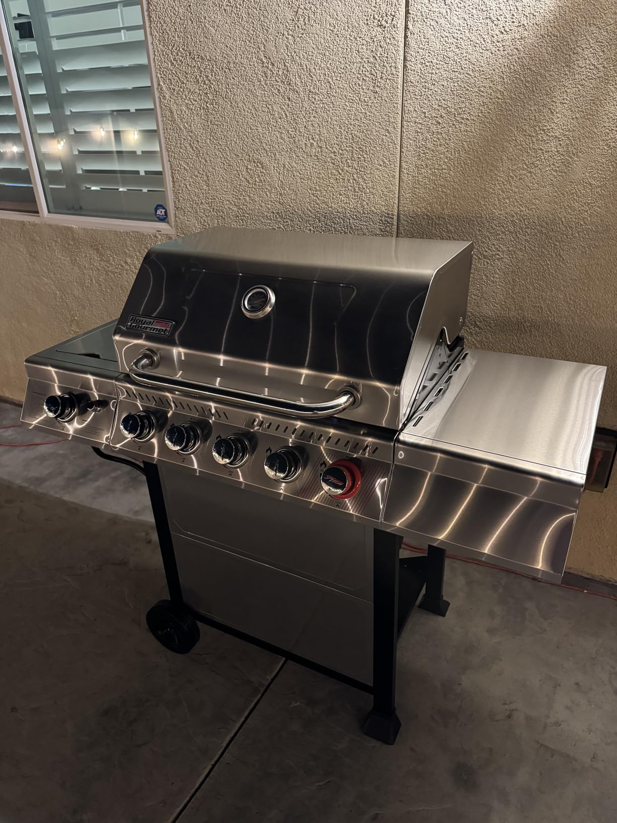 Royal Gourmet GA5401T 5-Burner BBQ Liquid Propane Gas Grill with Side Burner, Stainless Steel 61,000 BTU Output customer photo 1