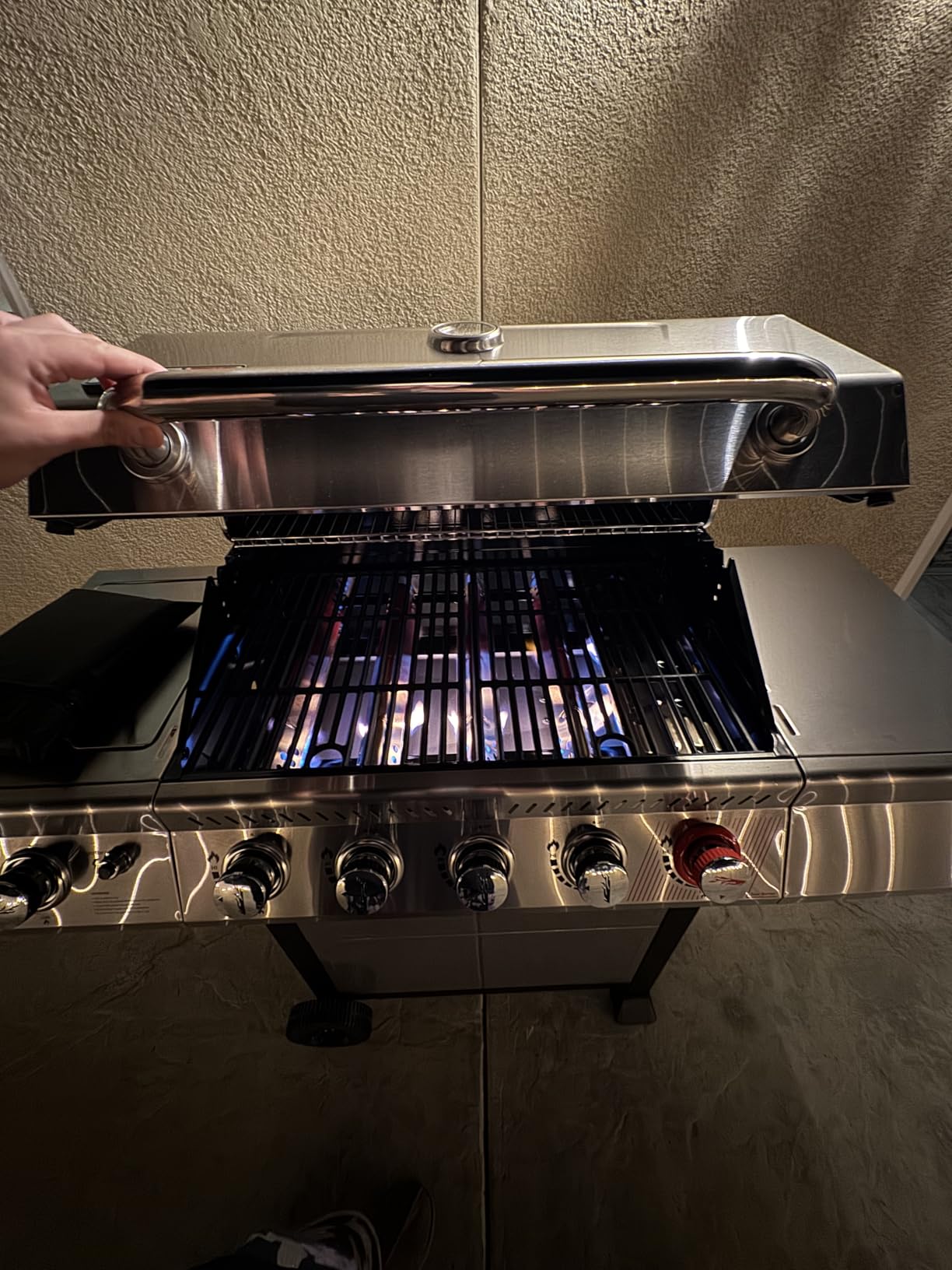 Royal Gourmet GA5401T 5-Burner BBQ Liquid Propane Gas Grill with Side Burner, Stainless Steel 61,000 BTU Output customer photo 2