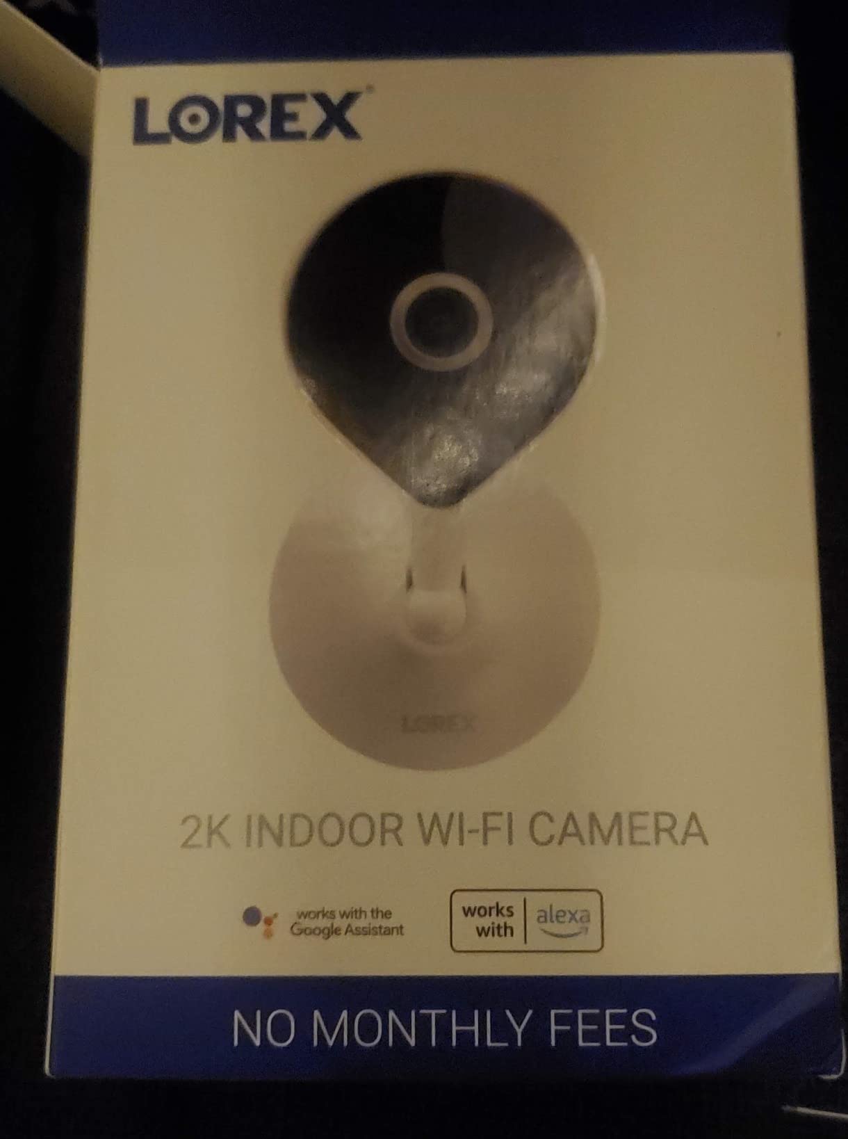 Lorex 2K Indoor WiFi Security Camera | Magnet Base Flexible Placement | Pet Cam, Baby Cam | IR Night Vision | Person Detection | 2 Way Talk | 16GB MicroSD Included | No Monthly Fee - Customer Photo 1