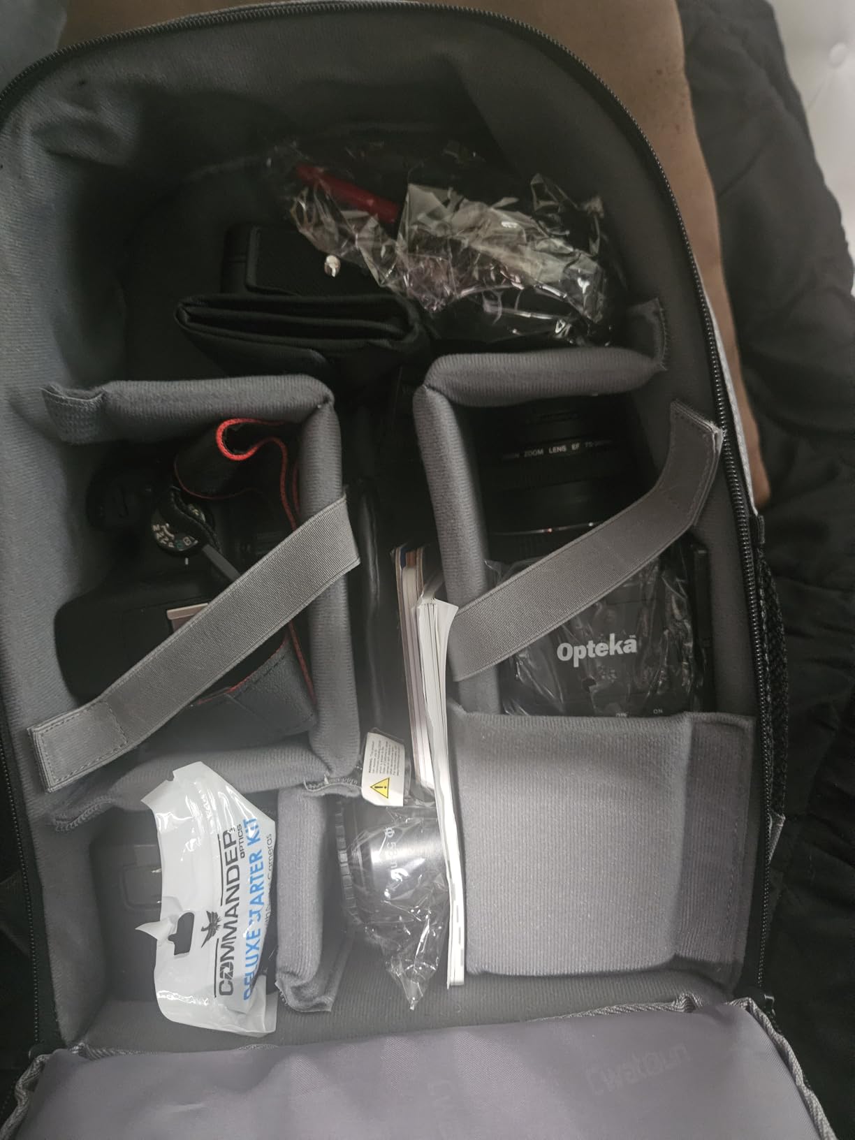 Cwatcun Camera Backpack Trolley Case Bag with Tripod Holder Anti-Theft Waterproof Camera Bag fits 15.6' Laptop for Canon Nikon Sony DSLR SLR Camera for Women Men Photographer Customer Review Cwatcun Camera Backpack Trolley Case Bag with Tripod Holder Anti-Theft Waterproof Camera Bag fits 15.6' Laptop for Canon Nikon Sony DSLR SLR Camera for Women Men Photographer - Customer Photo 2