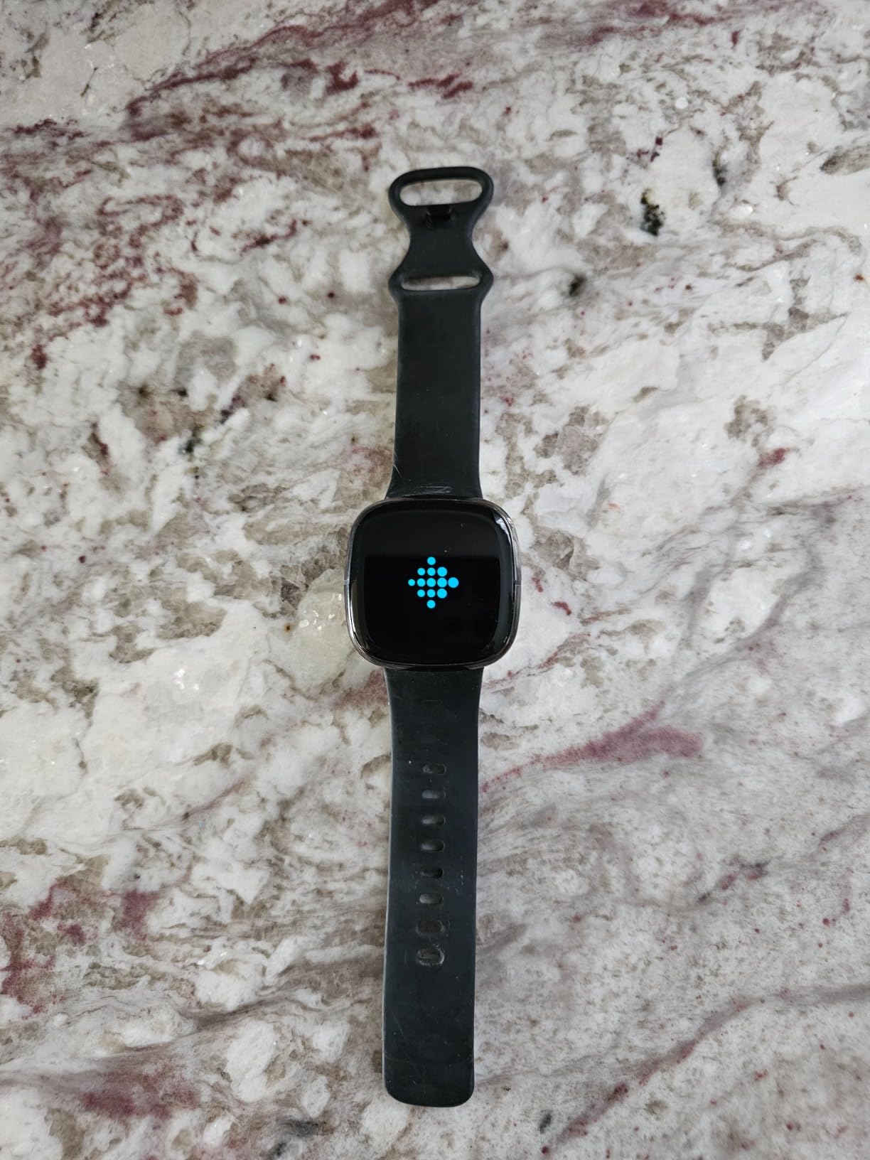 Fitbit Sense Advanced Smartwatch with Tools for Heart Health, Stress Management & Skin Temperature Trends, Carbon/Graphite, One Size (S & L Bands Included) (Renewed) Customer Review Fitbit Sense Advanced Smartwatch with Tools for Heart Health, Stress Management & Skin Temperature Trends, Carbon/Graphite, One Size (S & L Bands Included) (Renewed) - Customer Photo 2