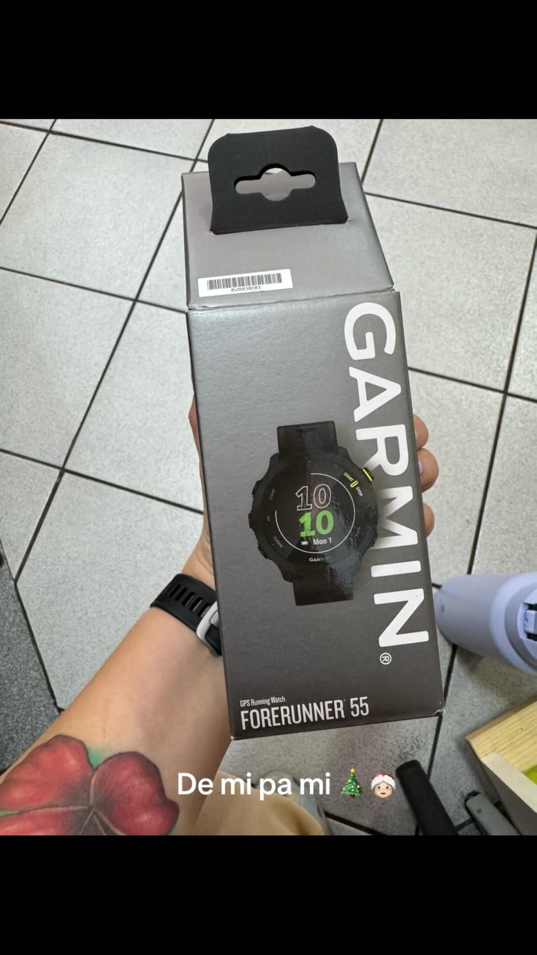 Garmin Forerunner 55, GPS Running Watch with Daily Suggested Workouts, Up to 2 Weeks of Battery Life, Black Customer Review Garmin Forerunner 55, GPS Running Watch with Daily Suggested Workouts, Up to 2 Weeks of Battery Life, Black - Customer Photo 2