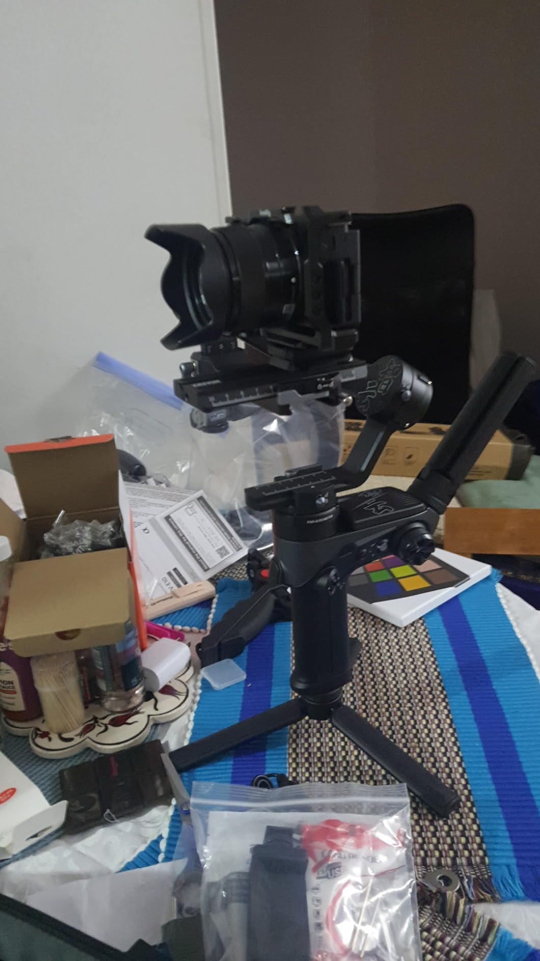 ZHIYUN Weebill 2 SE, 3-Axis Handheld Gimbal Stabilizer for DSLR Mirrorless Cameras for Sony Nikon Canon Panasonic Lumix BMPPC 6K, Double Tripod, Foldable Full-Color Touchscreen - Customer Photo 2