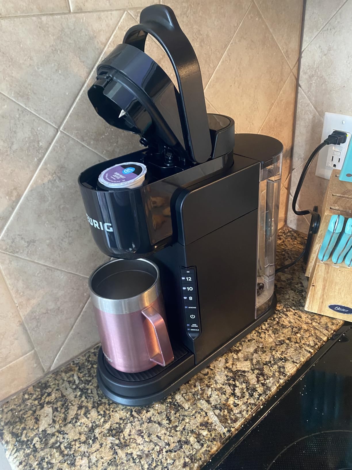 Keurig K-Express Single Serve Coffee Maker – Strong Brew Option, 42oz Reservoir, Sleek Design for Holiday Hosting & Gifting, Black Customer Review Keurig K-Express Single Serve Coffee Maker – Strong Brew Option, 42oz Reservoir, Sleek Design for Holiday Hosting & Gifting, Black - Customer Photo 2
