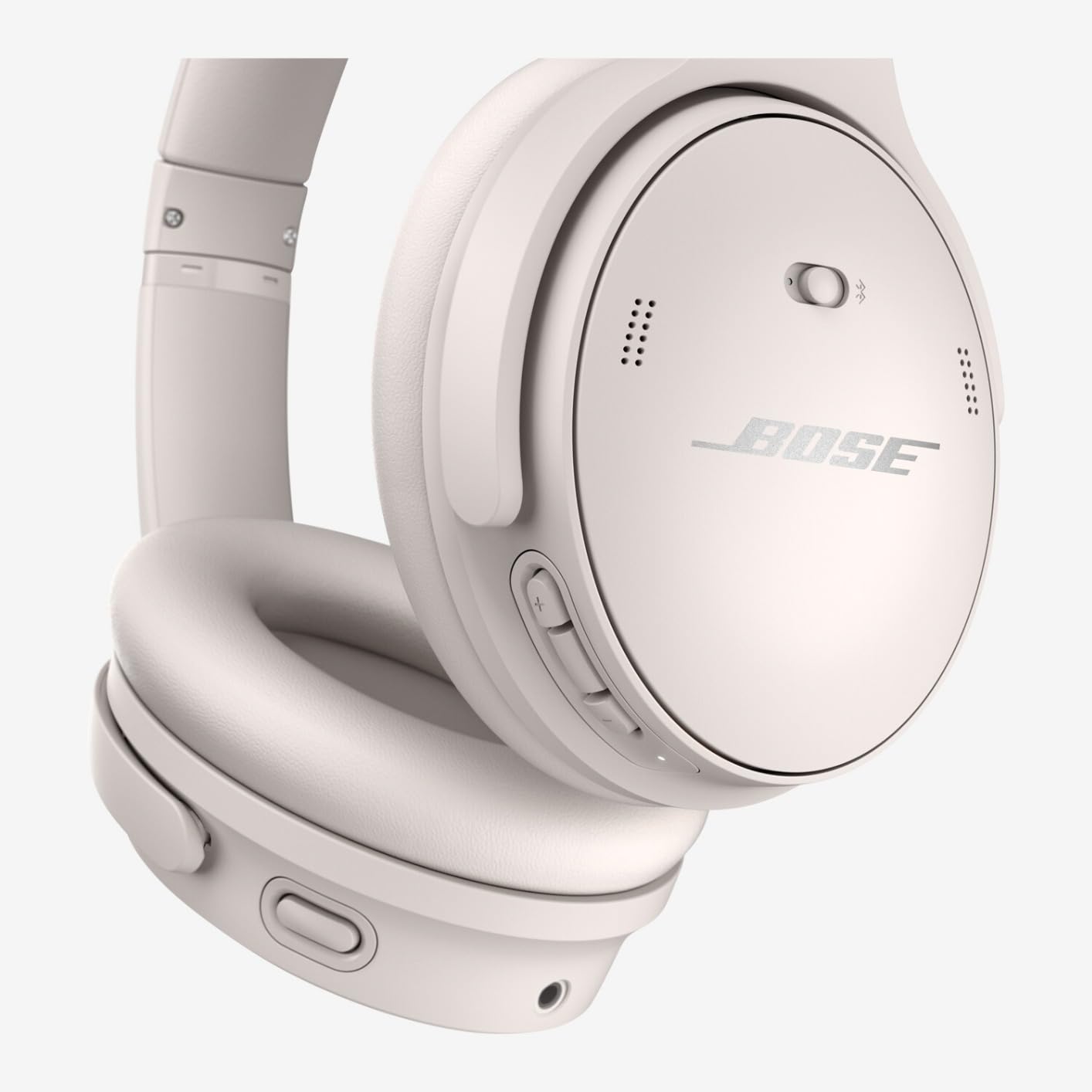 Bose QuietComfort 45 Wireless Bluetooth Noise Cancelling Headphones, Over-Ear Headphones with Microphone, Personalized Noise Cancellation and Sound, White Smoke Customer Review Bose QuietComfort 45 Wireless Bluetooth Noise Cancelling Headphones, Over-Ear Headphones with Microphone, Personalized Noise Cancellation and Sound, White Smoke - Customer Photo 1