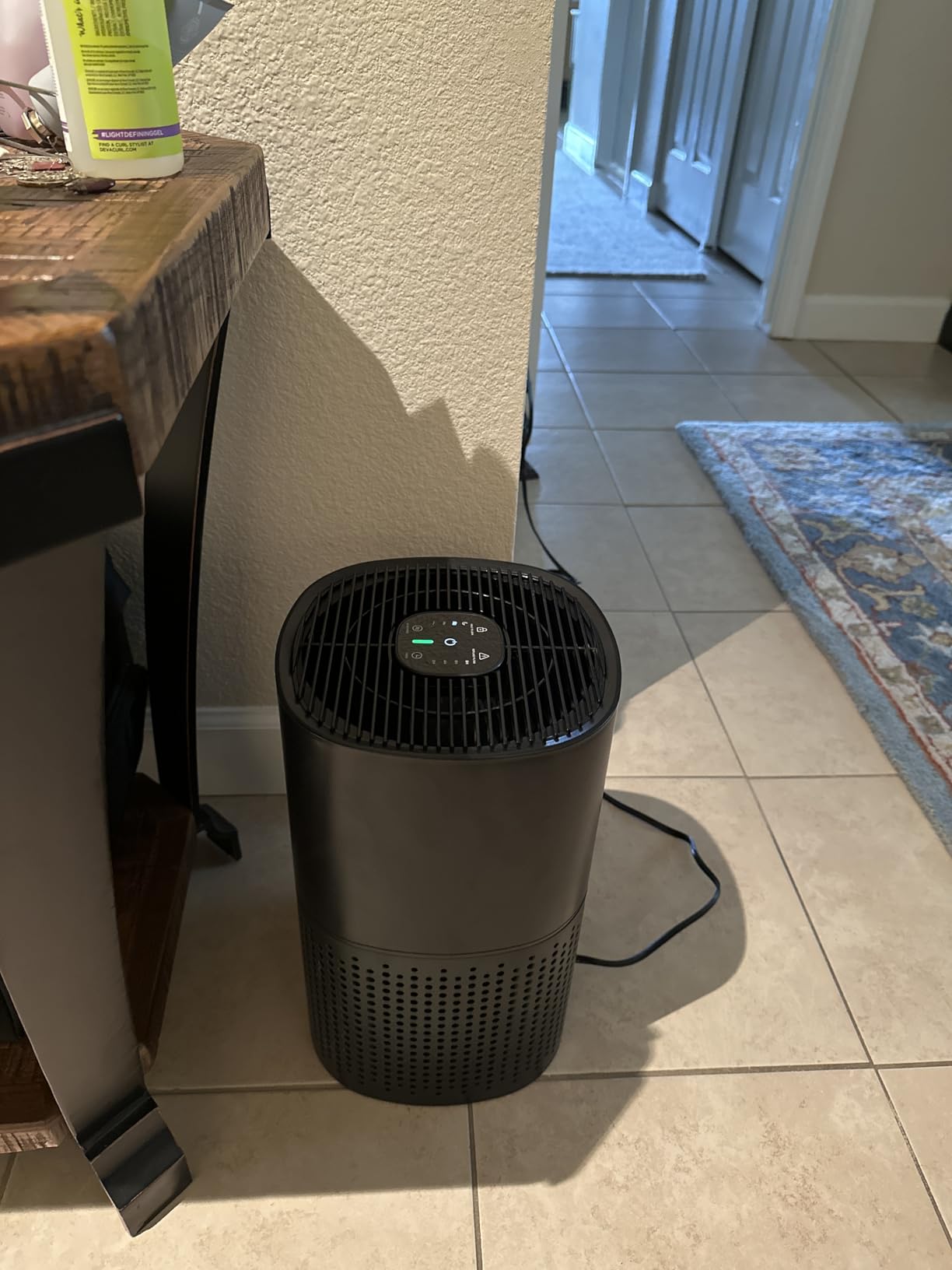 PuroAir 240 HEPA Air Purifier for Home Large Rooms - Covers Up To 1,000 Sq Ft - Filters Up To 99.9% of Pollutants, Smoke, Pollen, Dust - Quiet HEPA Air Filter - Air Purifiers for Bedroom Customer Review PuroAir 240 HEPA Air Purifier for Home Large Rooms - Covers Up To 1,000 Sq Ft - Filters Up To 99.9% of Pollutants, Smoke, Pollen, Dust - Quiet HEPA Air Filter - Air Purifiers for Bedroom - Customer Photo 1