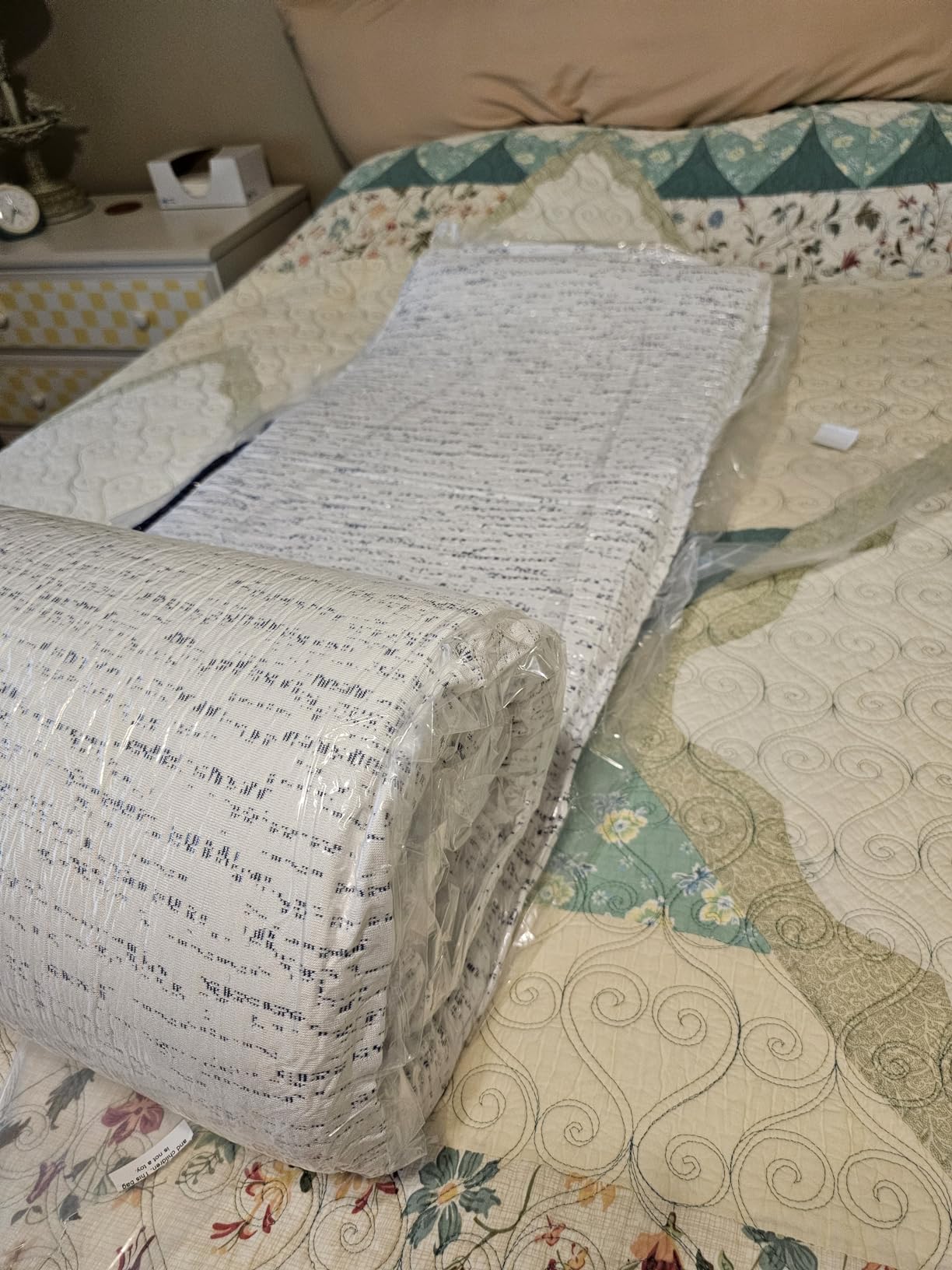 ViscoSoft 2 Inch Memory Foam Mattress Topper King - Select High Density Ventilated Mattress Pad - Premium Removable Rayon Cover Customer Review ViscoSoft 2 Inch Memory Foam Mattress Topper King - Select High Density Ventilated Mattress Pad - Premium Removable Rayon Cover - Customer Photo 1