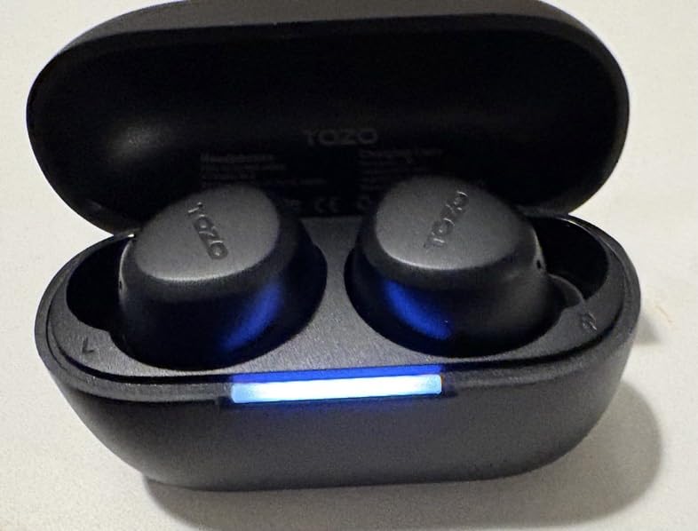 TOZO A1 Wireless Earbuds Bluetooth 5.3 Light Weight in Ear IPX5 Waterproof Headphones 2 Mic for AI Calls, Immersive Premium Sound Bass Headset with Charging Case, 32 Presets EQ Customization via App Customer Review TOZO A1 Wireless Earbuds Bluetooth 5.3 Light Weight in Ear IPX5 Waterproof Headphones 2 Mic for AI Calls, Immersive Premium Sound Bass Headset with Charging Case, 32 Presets EQ Customization via App - Customer Photo 1