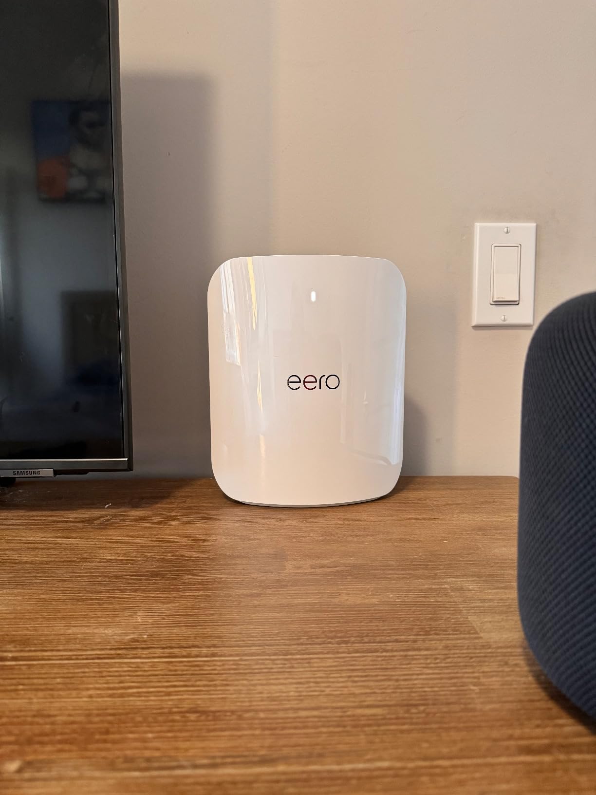 Amazon eero Max 7 mesh wifi system (newest model) - Supports internet plans up to 10 Gbps, Coverage up to 7,500 sq. ft., Connect 750+ devices, 3-pack Customer Review Amazon eero Max 7 mesh wifi system (newest model) - Supports internet plans up to 10 Gbps, Coverage up to 7,500 sq. ft., Connect 750+ devices, 3-pack - Customer Photo 1